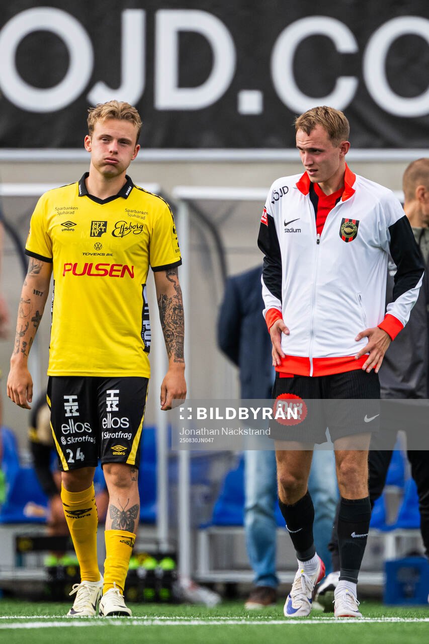 Elfsborgs Frederik Ihler och Brommapojkarnas Victor Lind