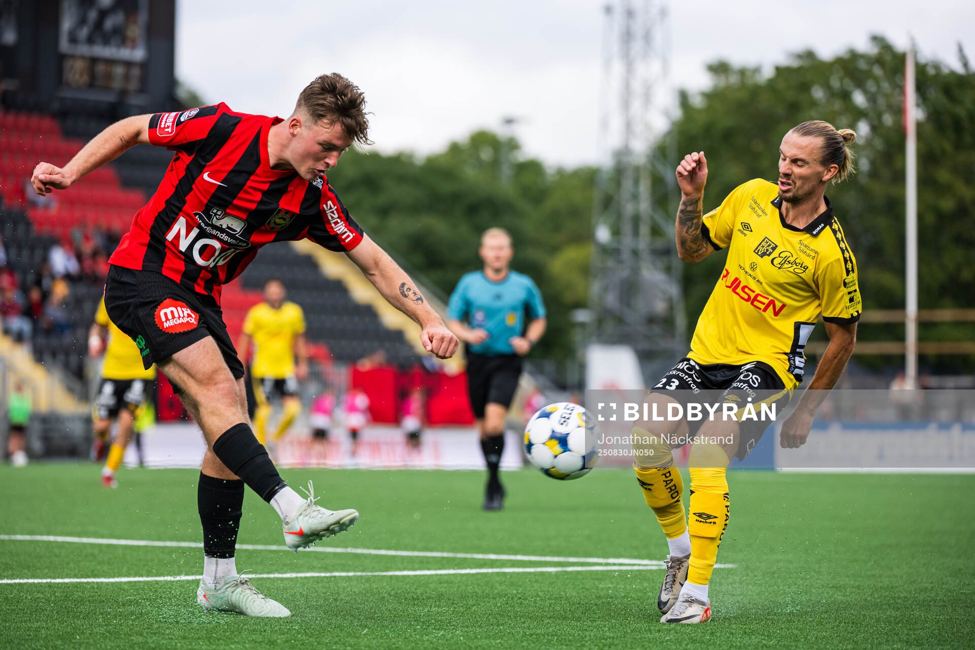 Brommapojkarnas Kaare Brøckner Barslund och Elfsborgs