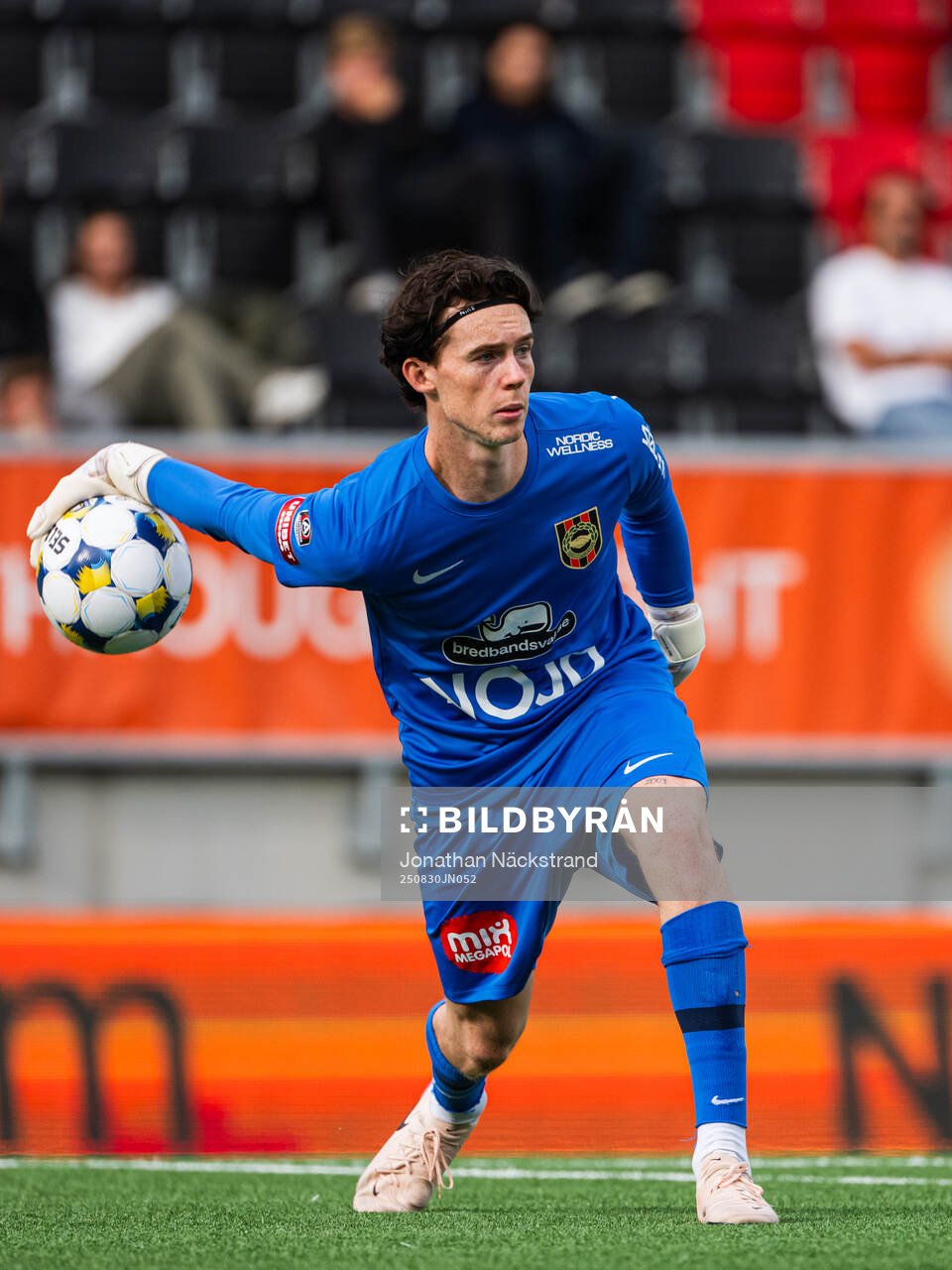 Brommapojkarnas målvakt Leo Cavallius