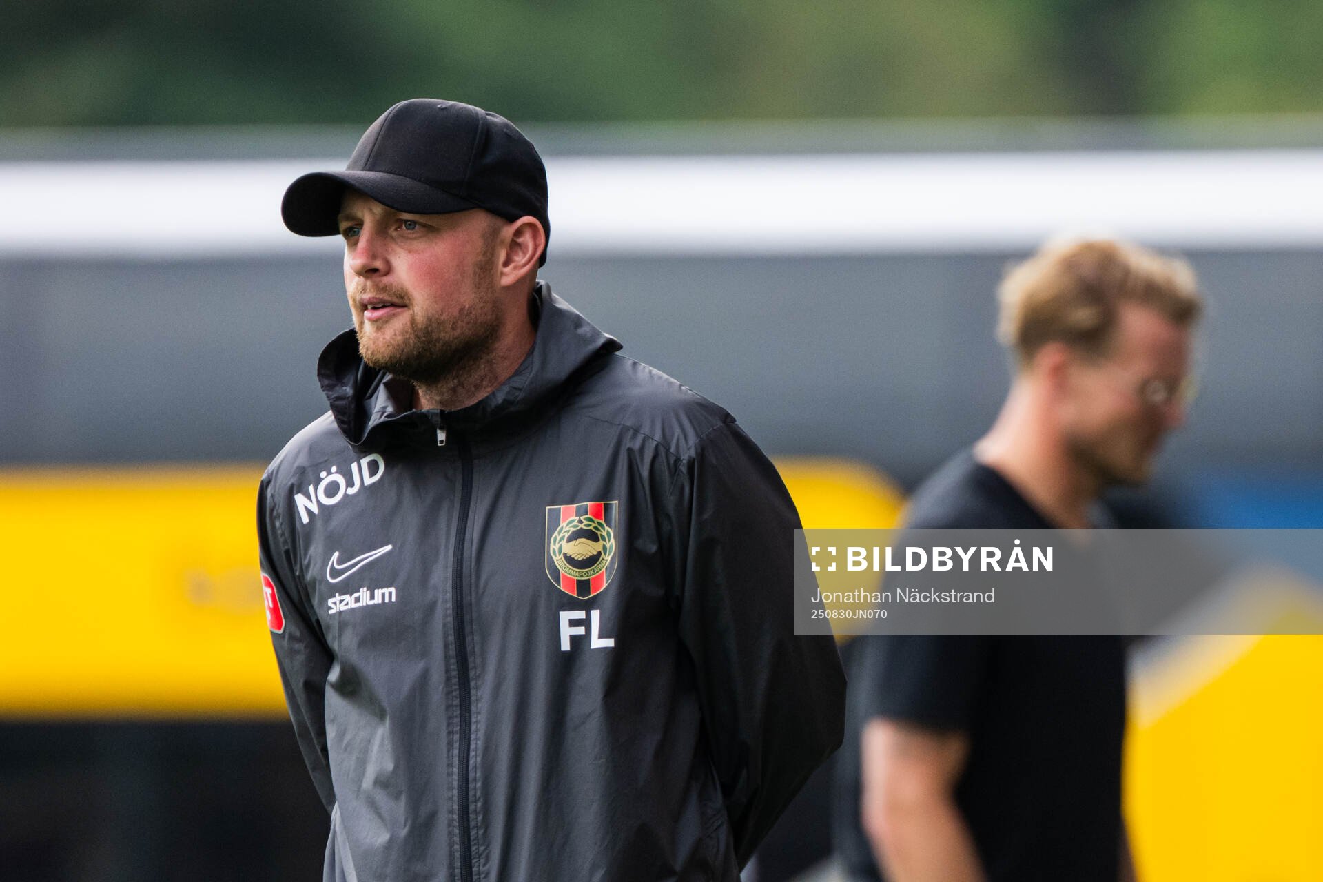 Brommapojkarnas huvudtränare Fredrik Landén