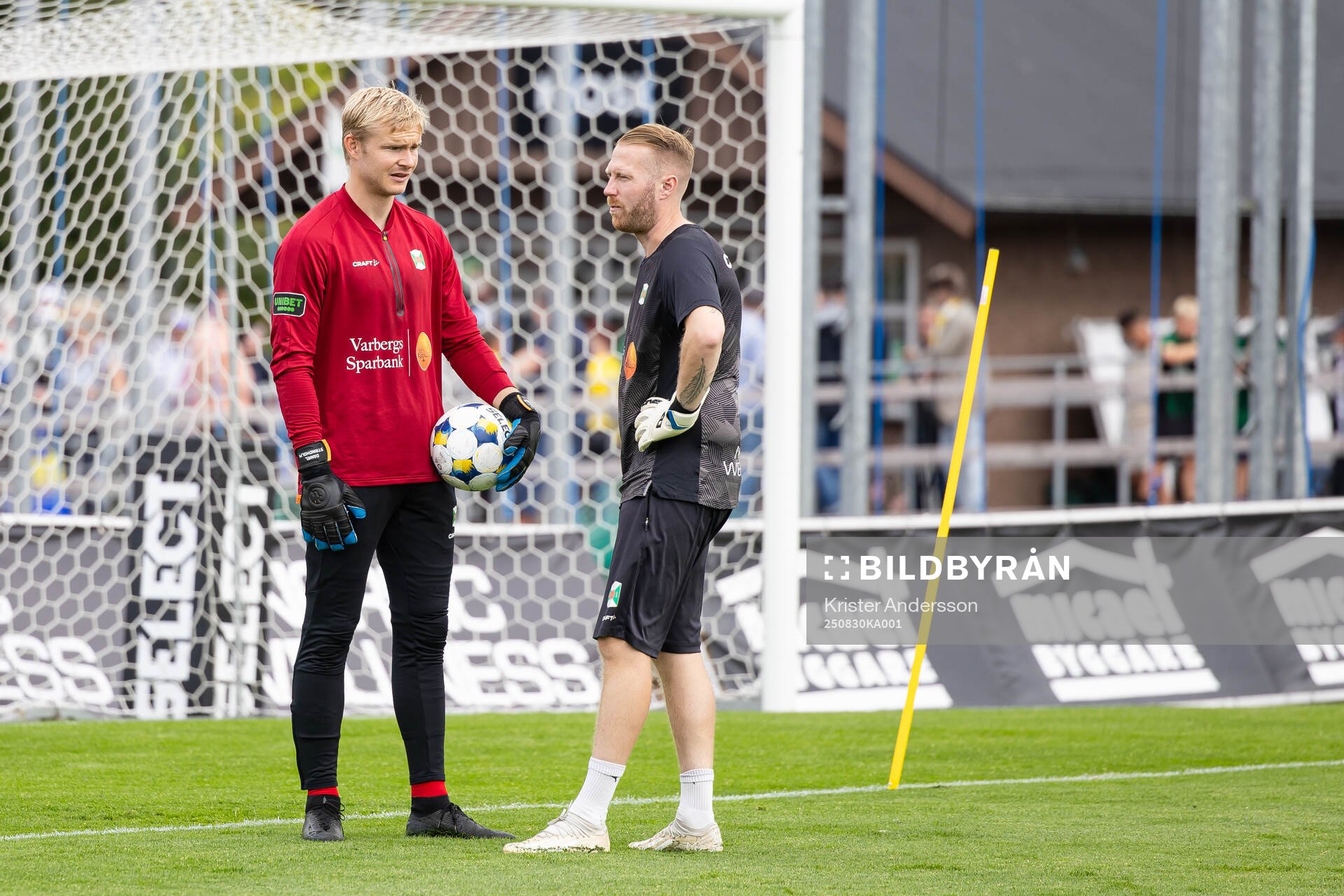 Varbergs målvakt Daniel Strindholm