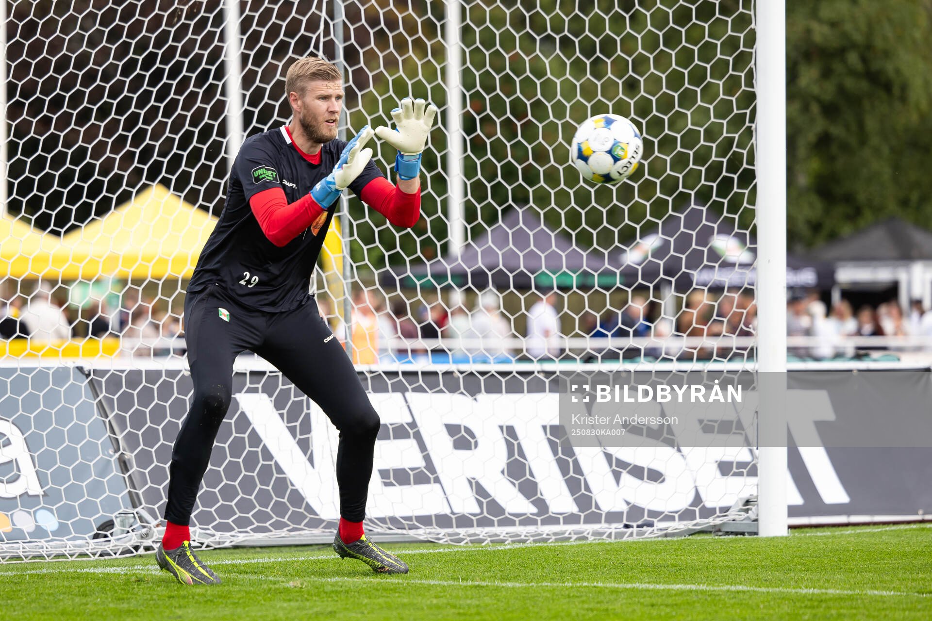 Varbergs målvakt Fredrik Andersson