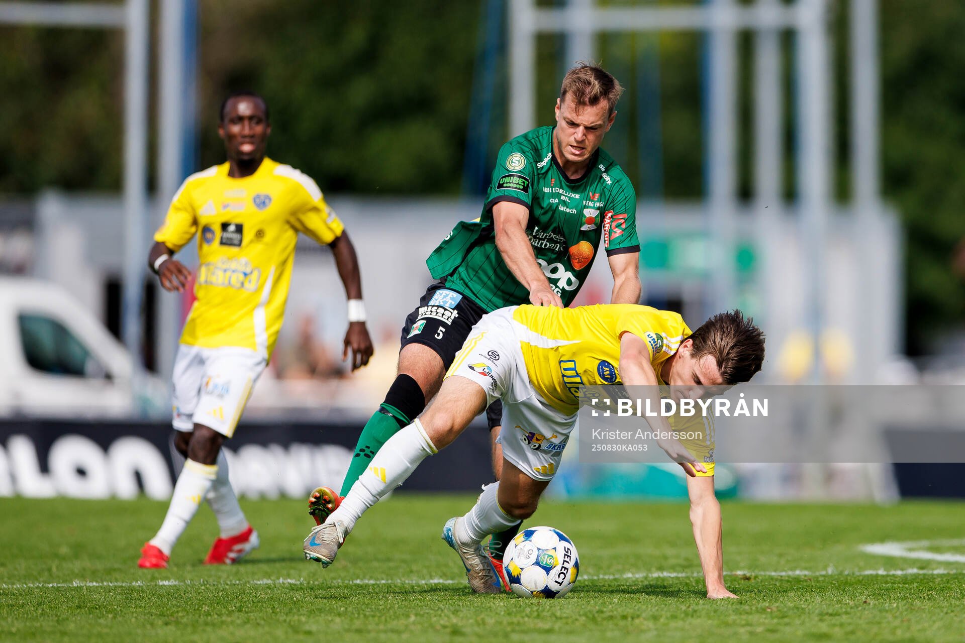 Varbergs Albin Winbo och Falkenbergs Oskar Lindberg