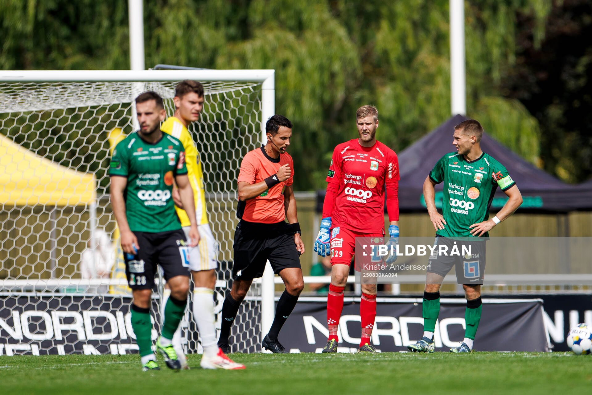 Varbergs målvakt Fredrik Andersson