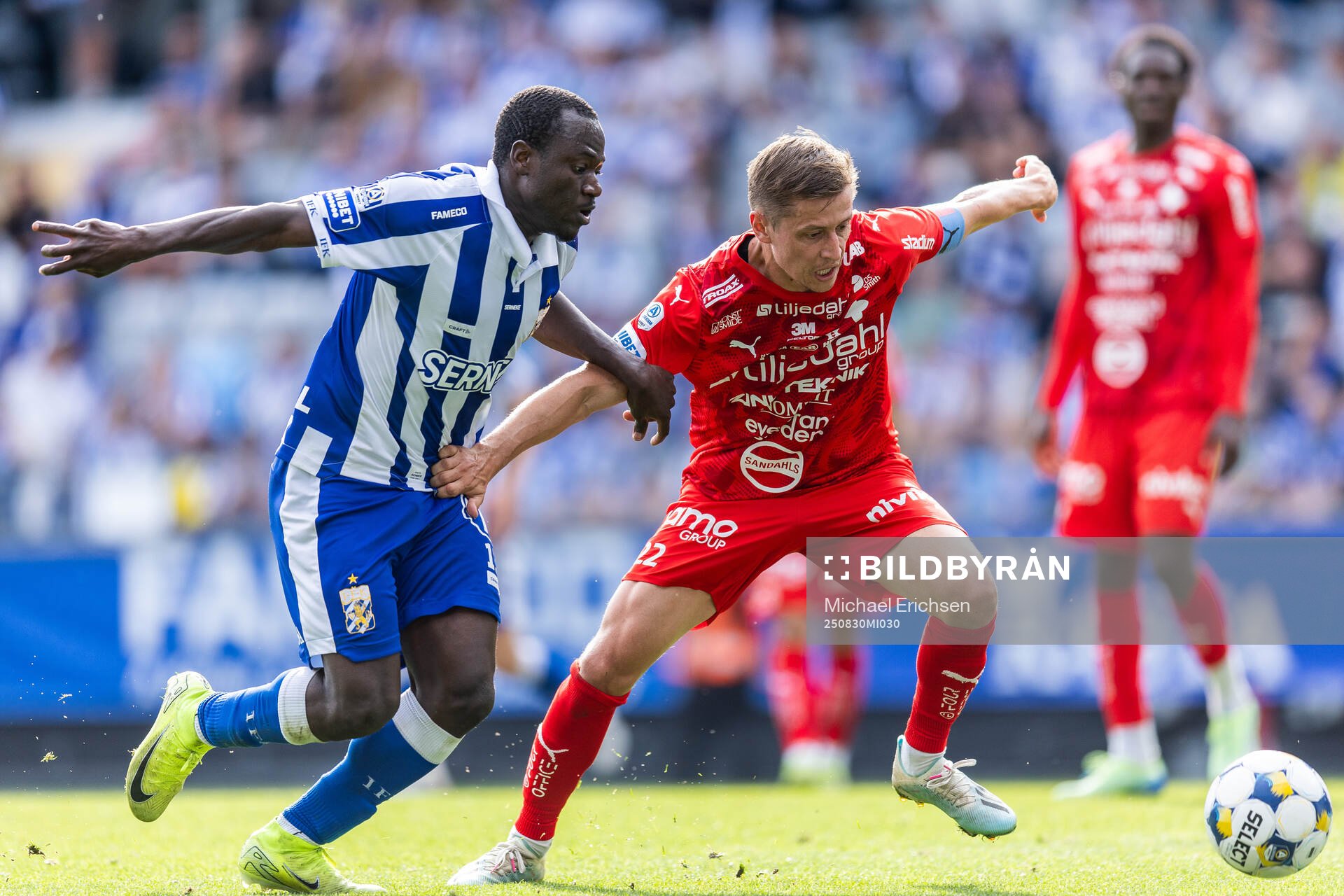 IFK Göteborgs Saidou Alioum Moubarak och Värnamos Simon