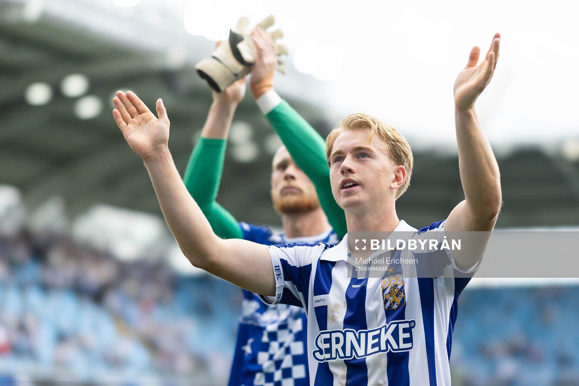 IFK Göteborgs Noah Tolf jublar