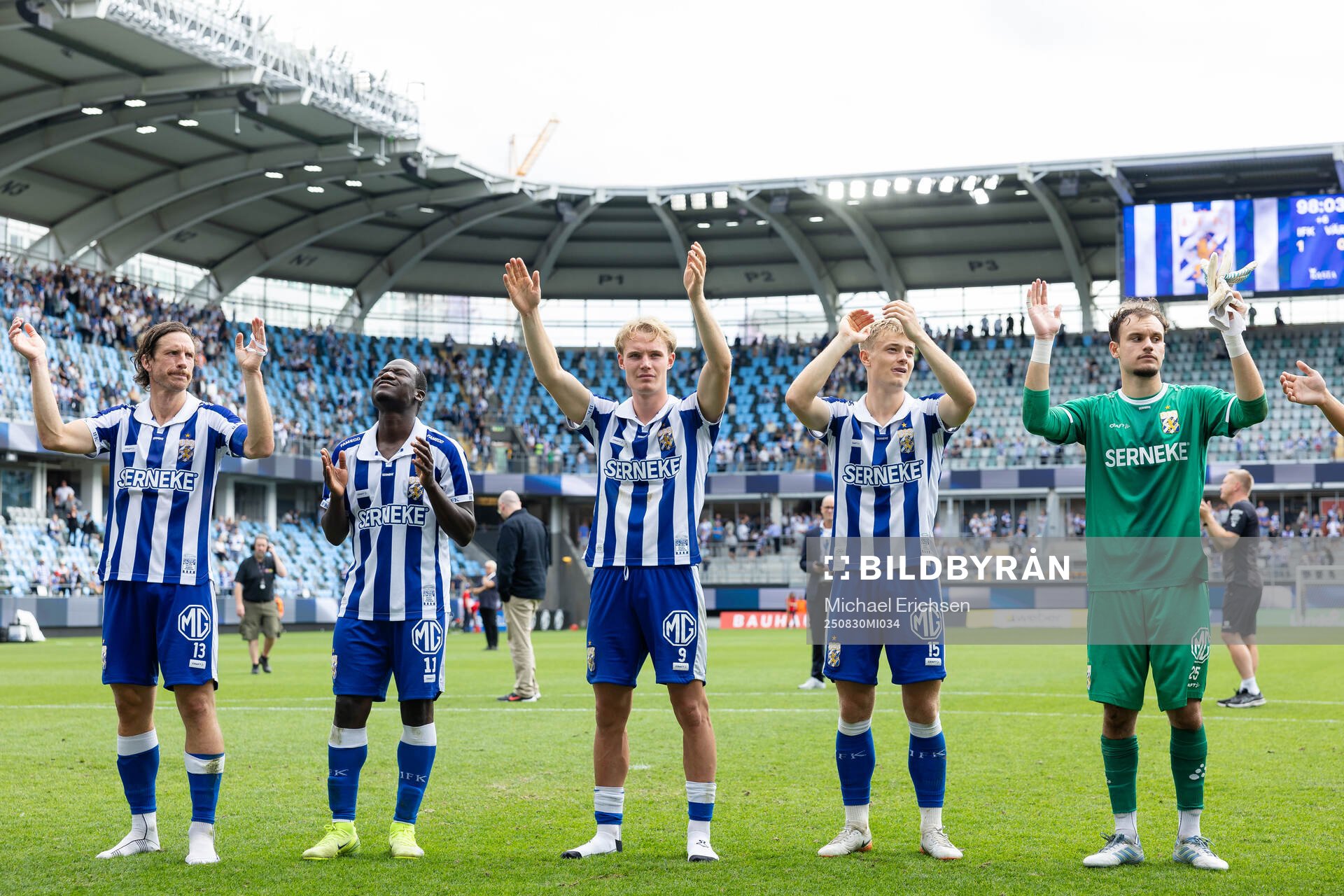 IFK Göteborgs Gustav Svensson, Saidou Alioum Moubarak, Max