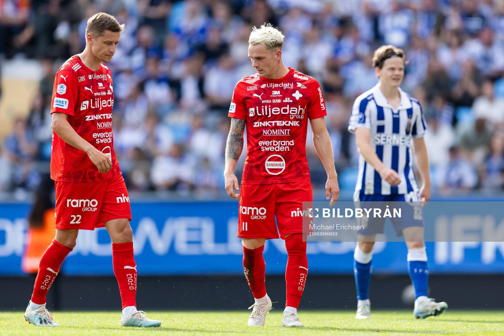 Värnamos Simon Thern och Kent-Are Antonsen