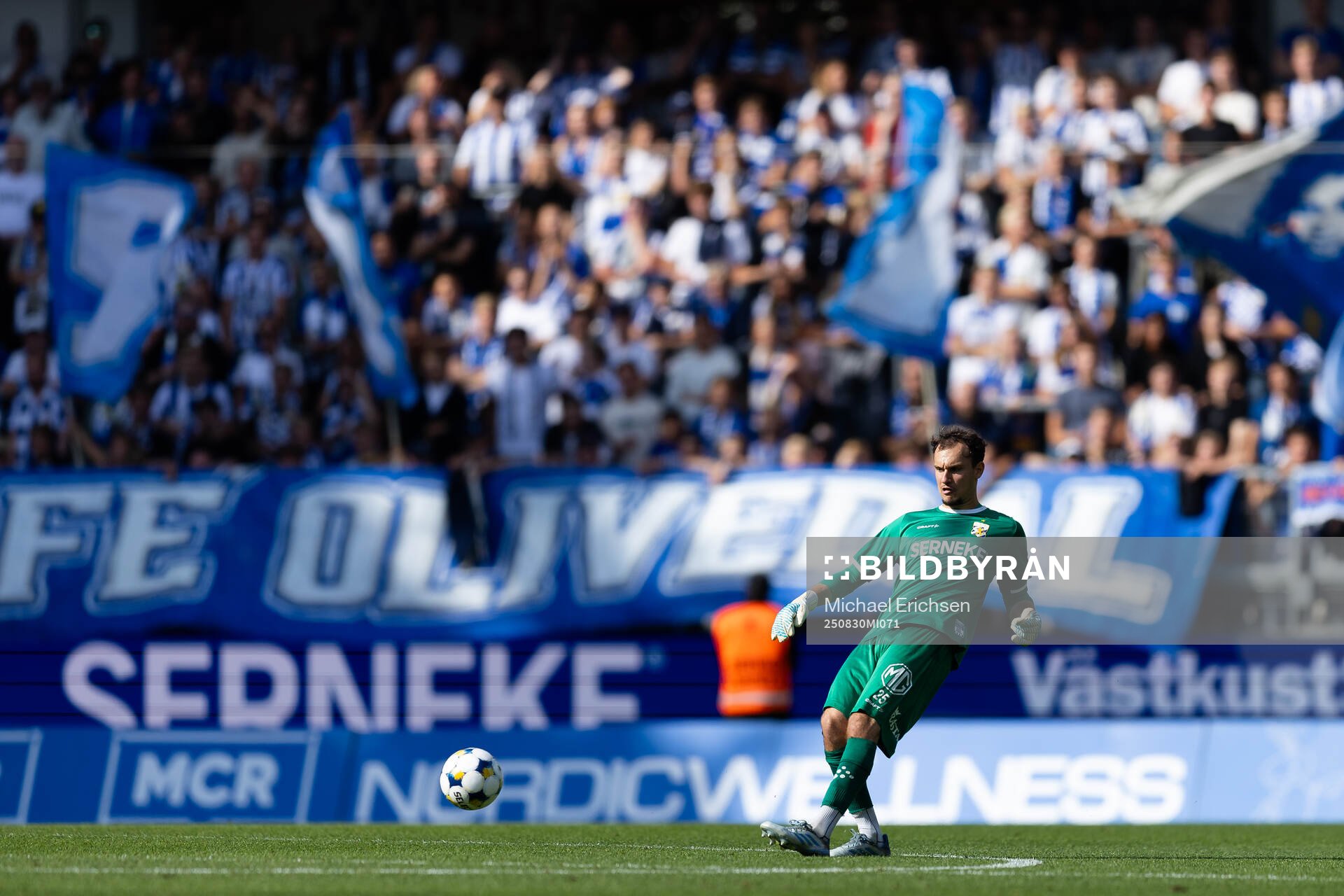 IFK Göteborgs målvakt Elis Bishesari