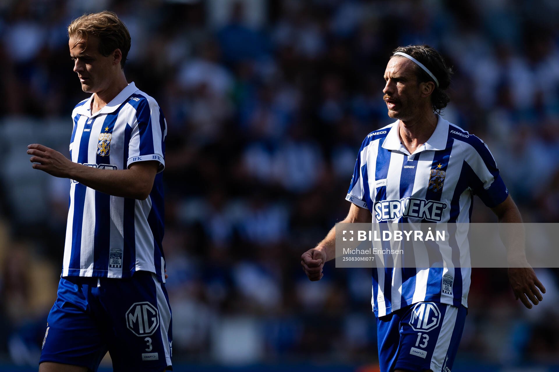 IFK Göteborgs August Erlingmark och Gustav Svensson