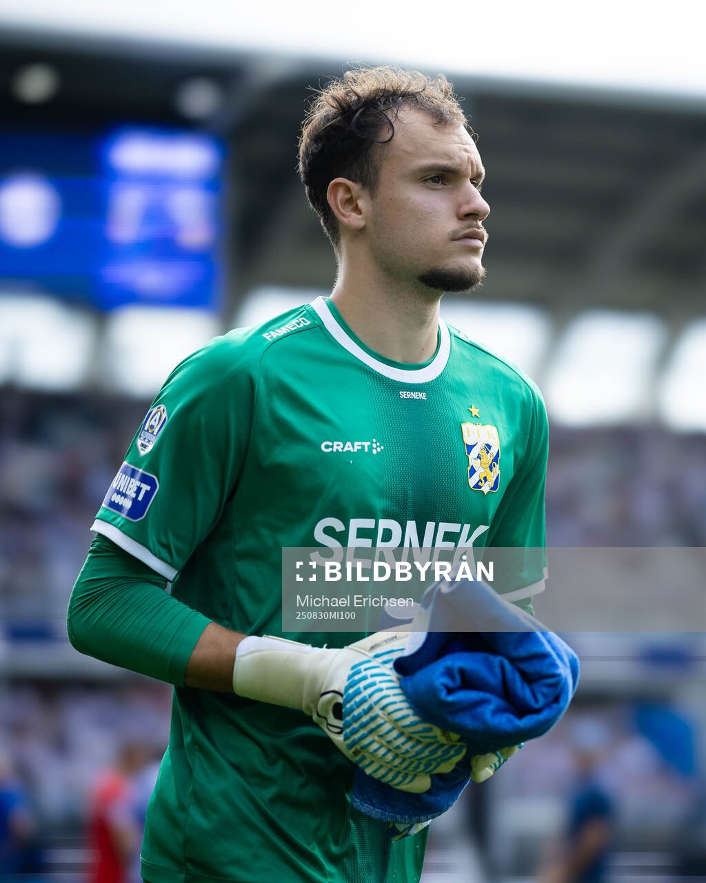 IFK Göteborgs målvakt Elis Bishesari