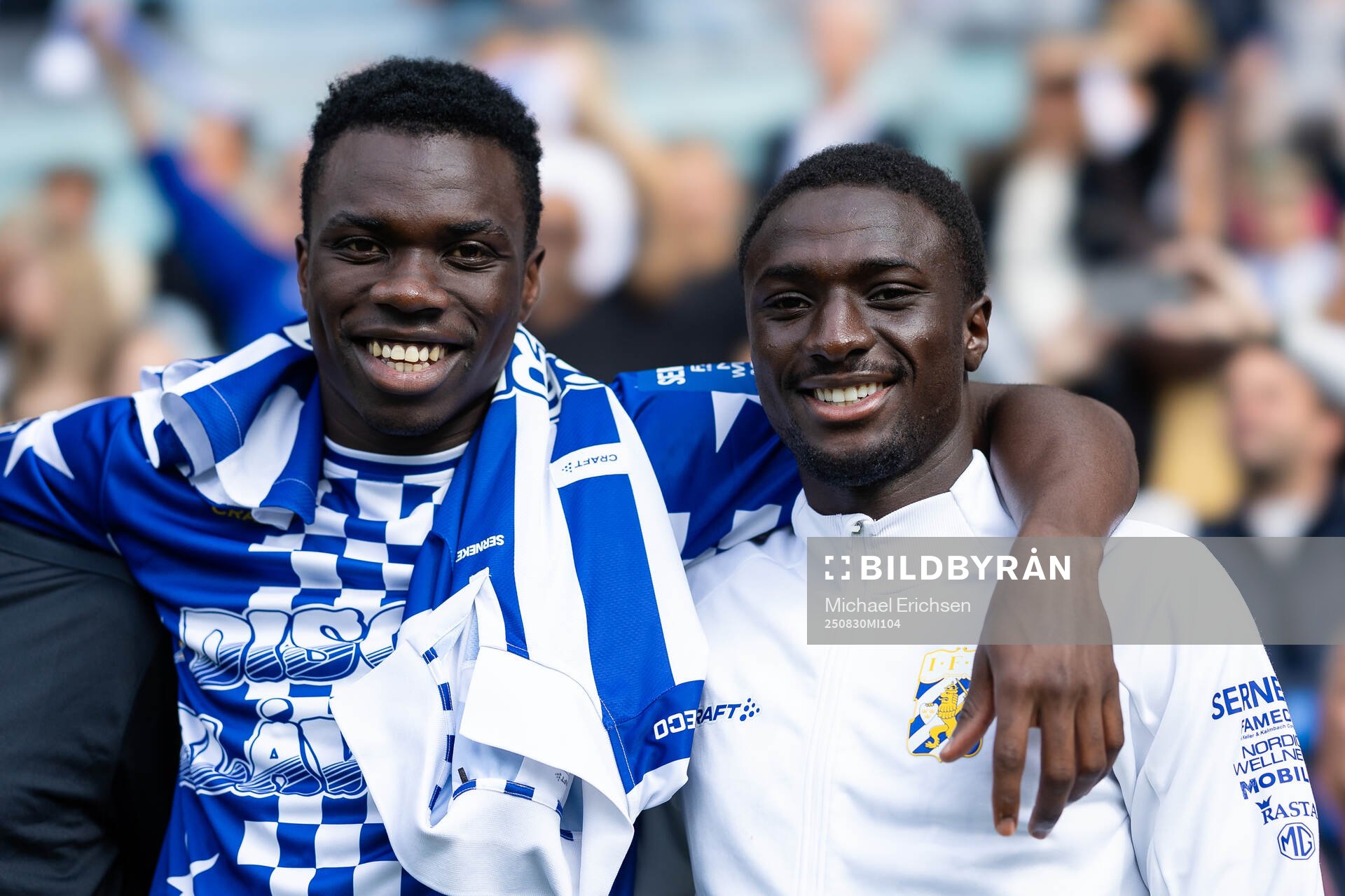 IFK Göteborgs Rockson Yeboah och Imam Jagne