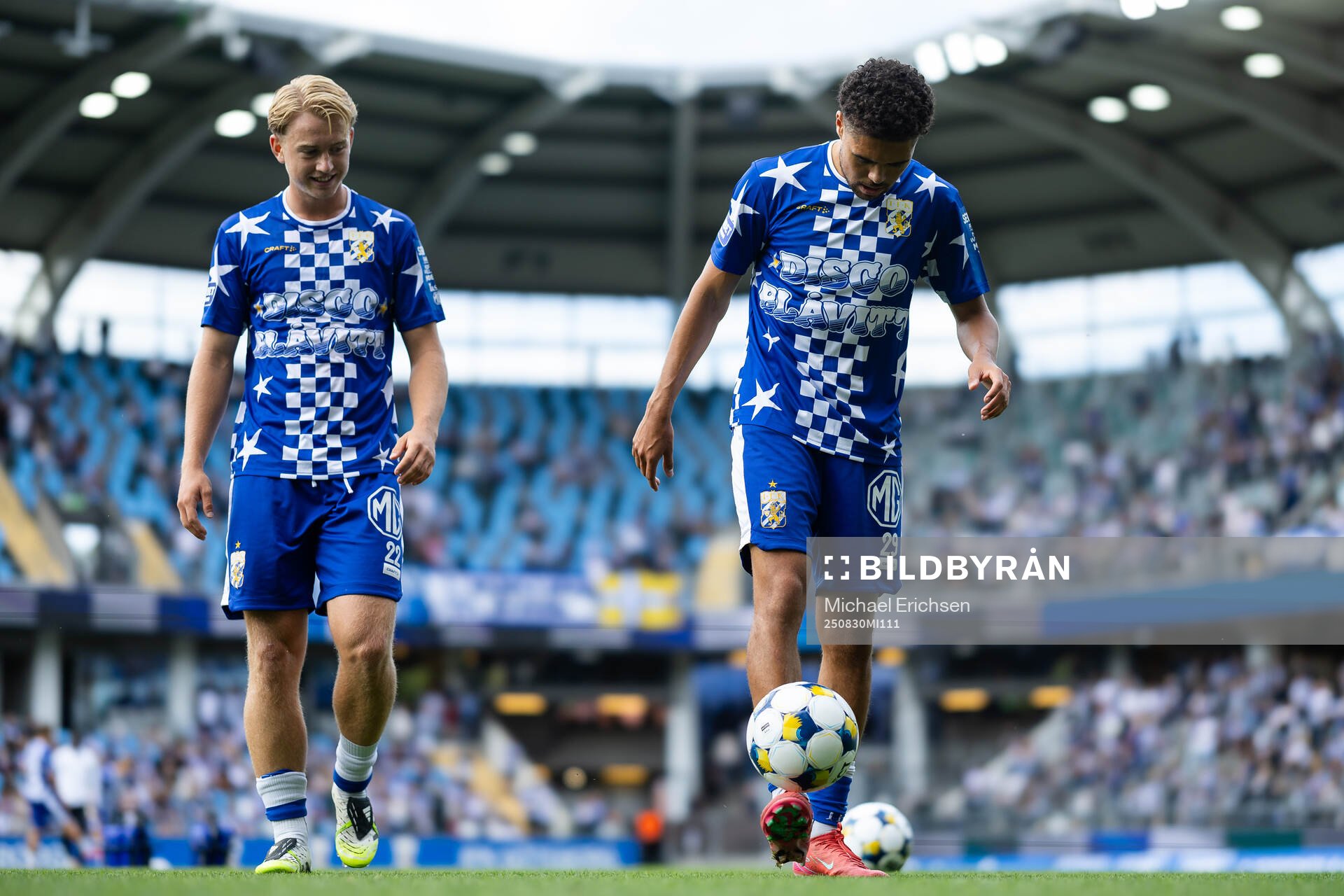 IFK Göteborgs Noah Tolf och Thomas Santos