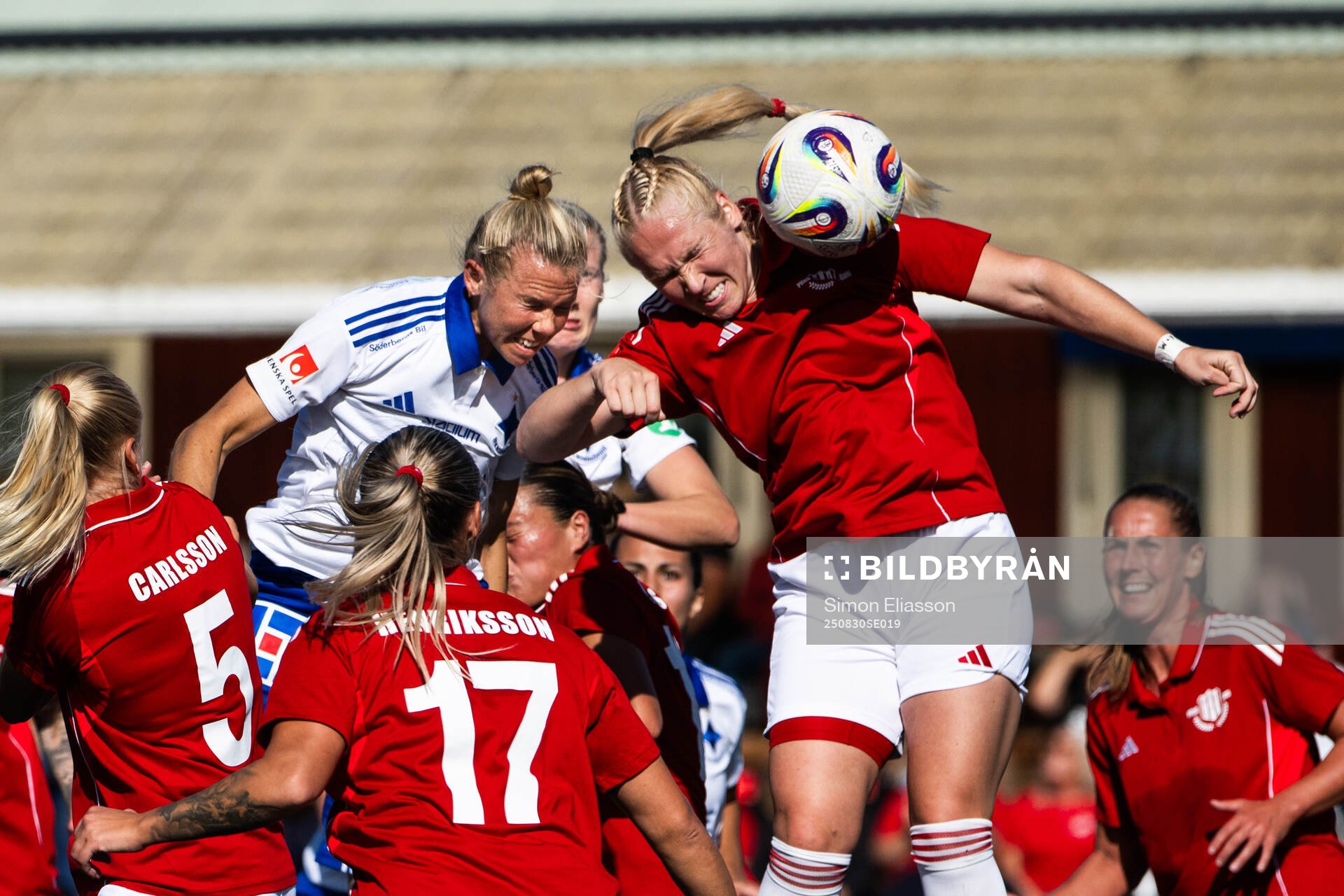 IFK Norrköpings Jessica Wik och Piteås Maggy Henschler