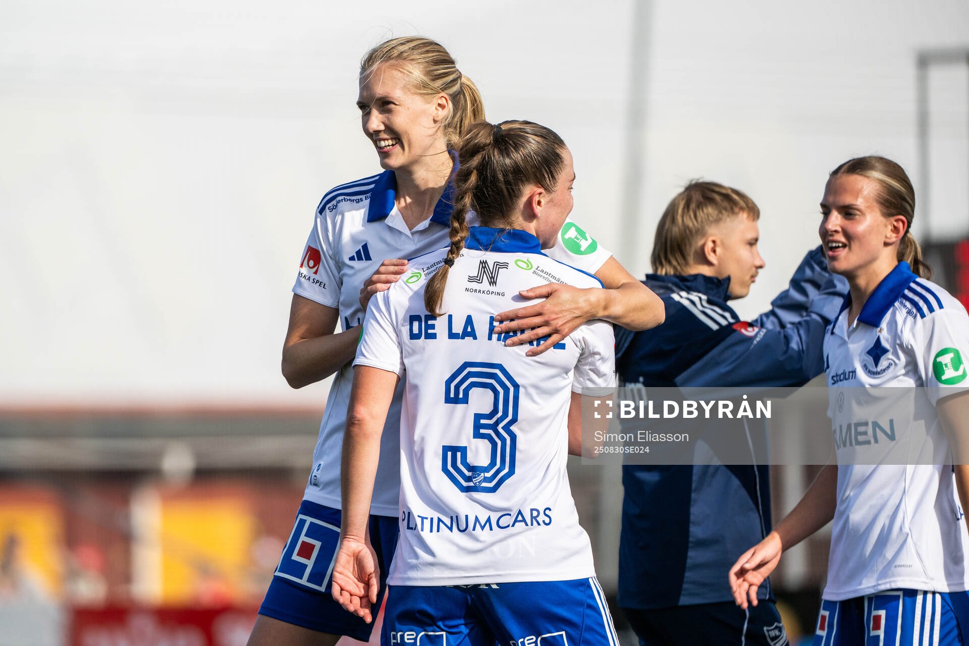 IFK Norrköpings Ebba Handfast och Deborah-Anne De la Harpe