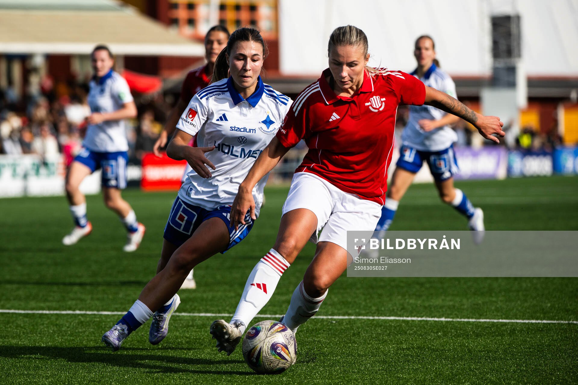 IFK Norrköpings Alexandra Hellekant och Piteås Selina
