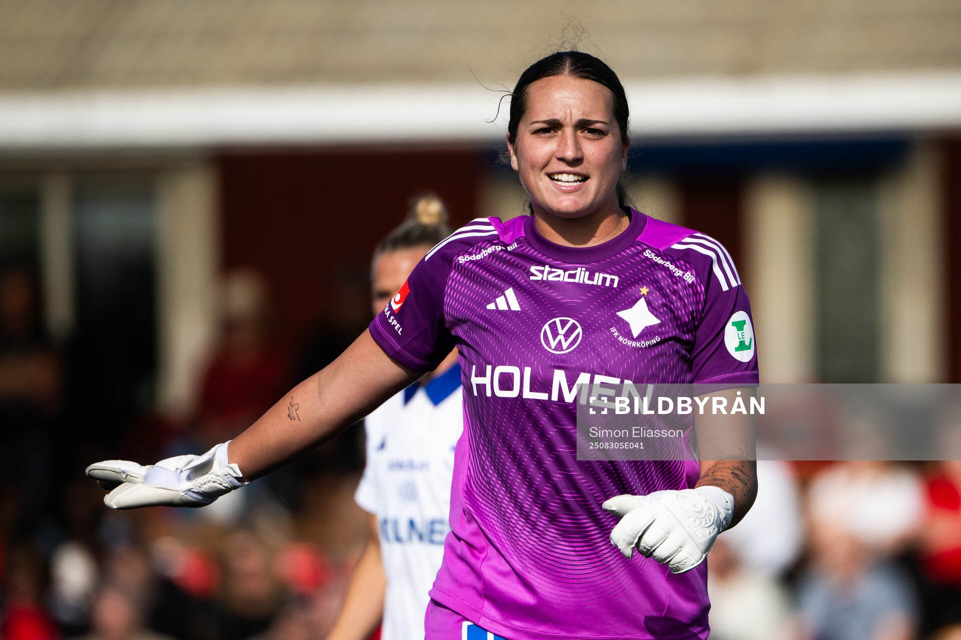 IFK Norrköpings målvakt Caroline Delisle