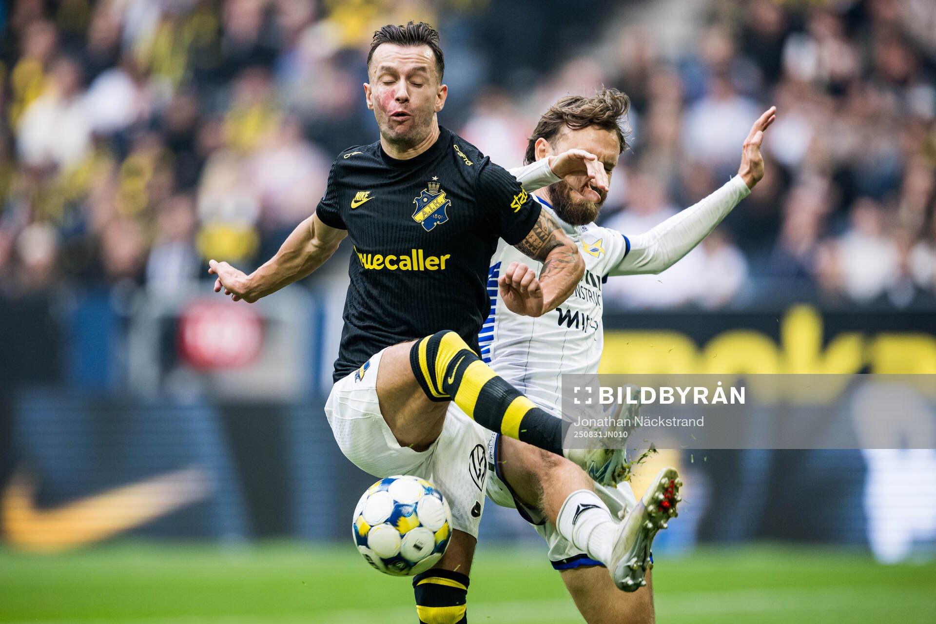 AIKs Bersant Celina och Sirius Simon Sandberg