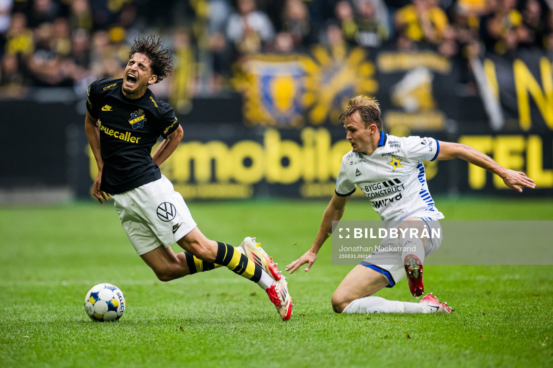 AIKs Taha Ayari och Sirius Oscar Krusnell