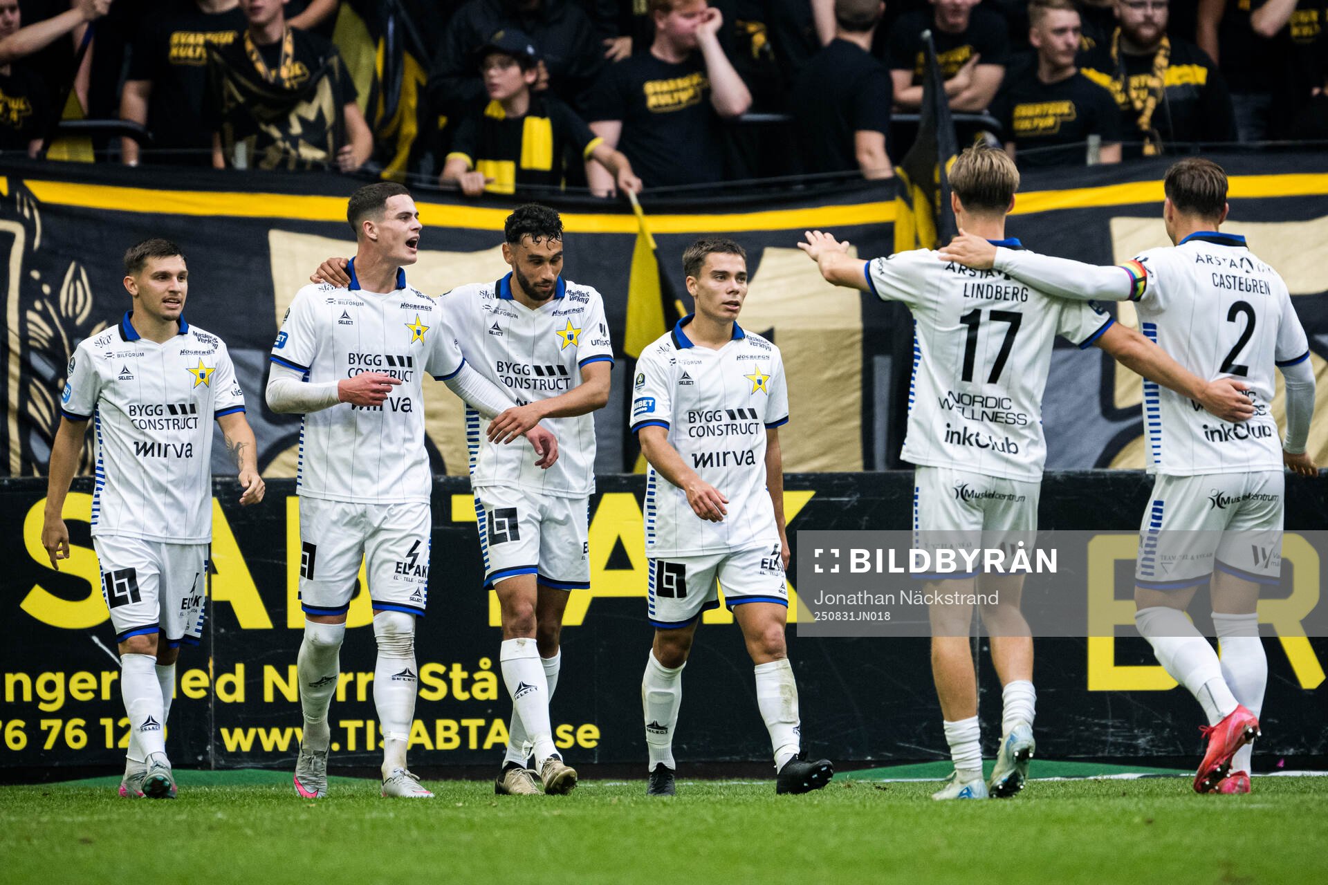 Sirius Isak Bjerkebo, Robbie Ure, Joakim Persson och Sirius
