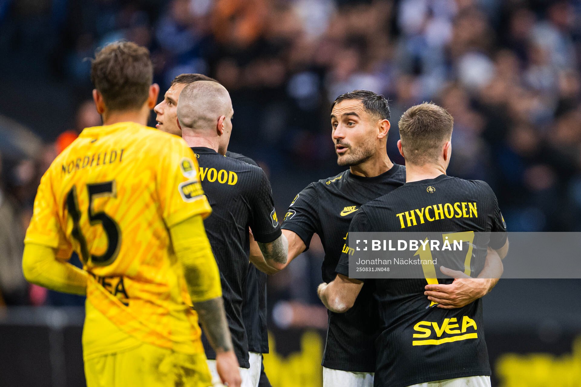 AIKs Sotirios Papagiannopoulos och Mads Døhr Thychosen
