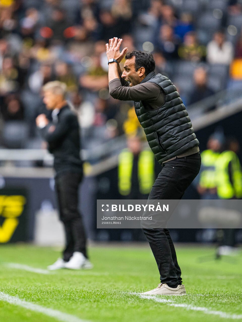 Sirius tränare Andreas Engelmark