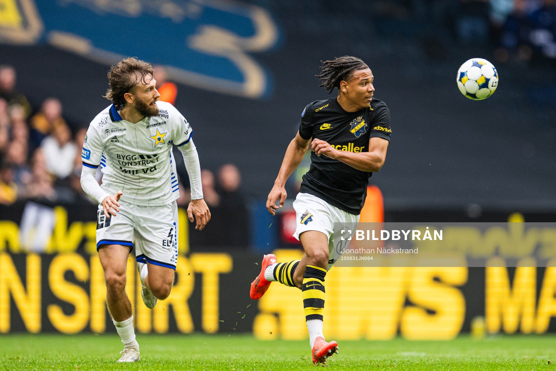 Sirius Simon Sandberg och AIKs Kevin Filling