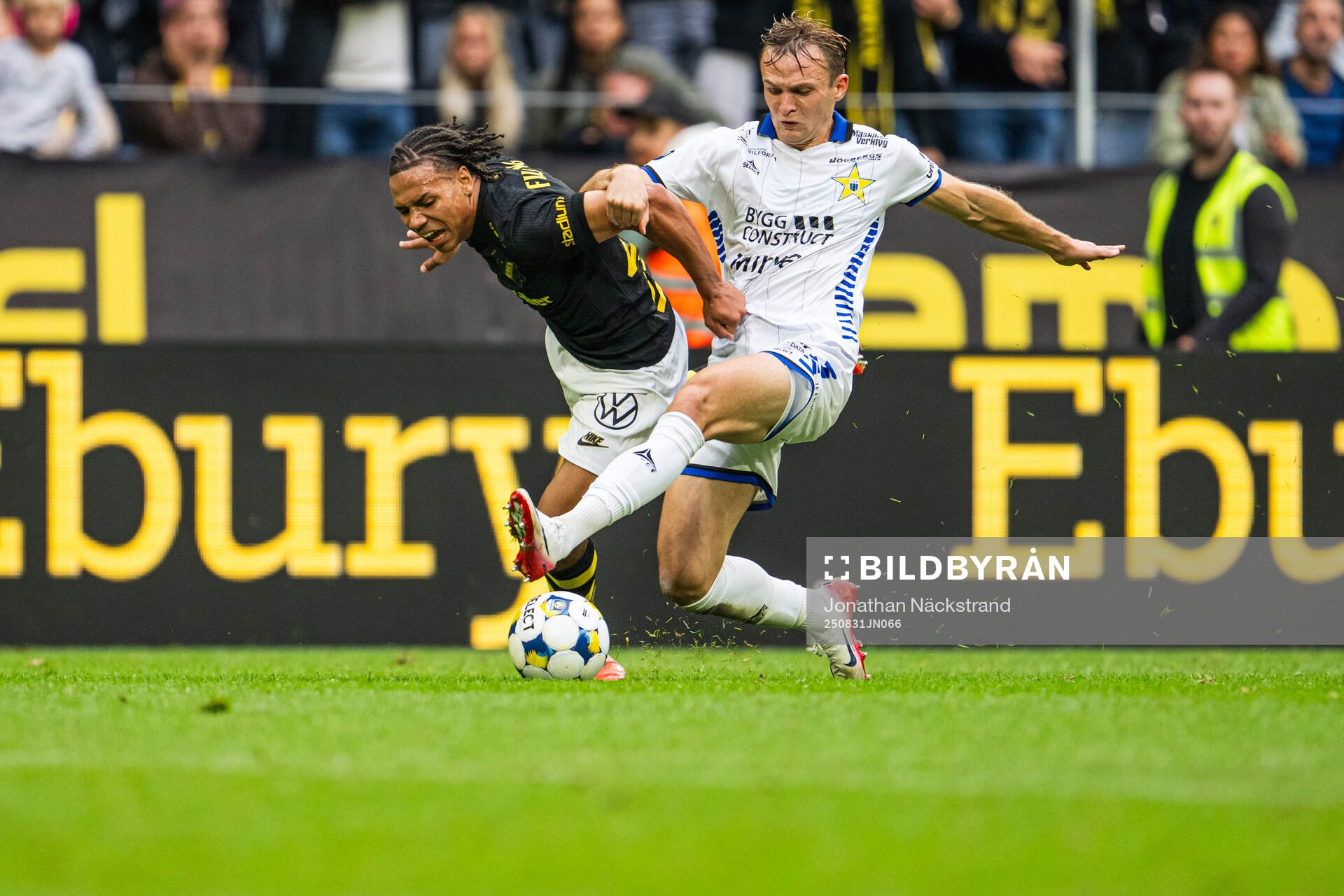 AIKs Kevin Filling och Sirius Oscar Krusnell