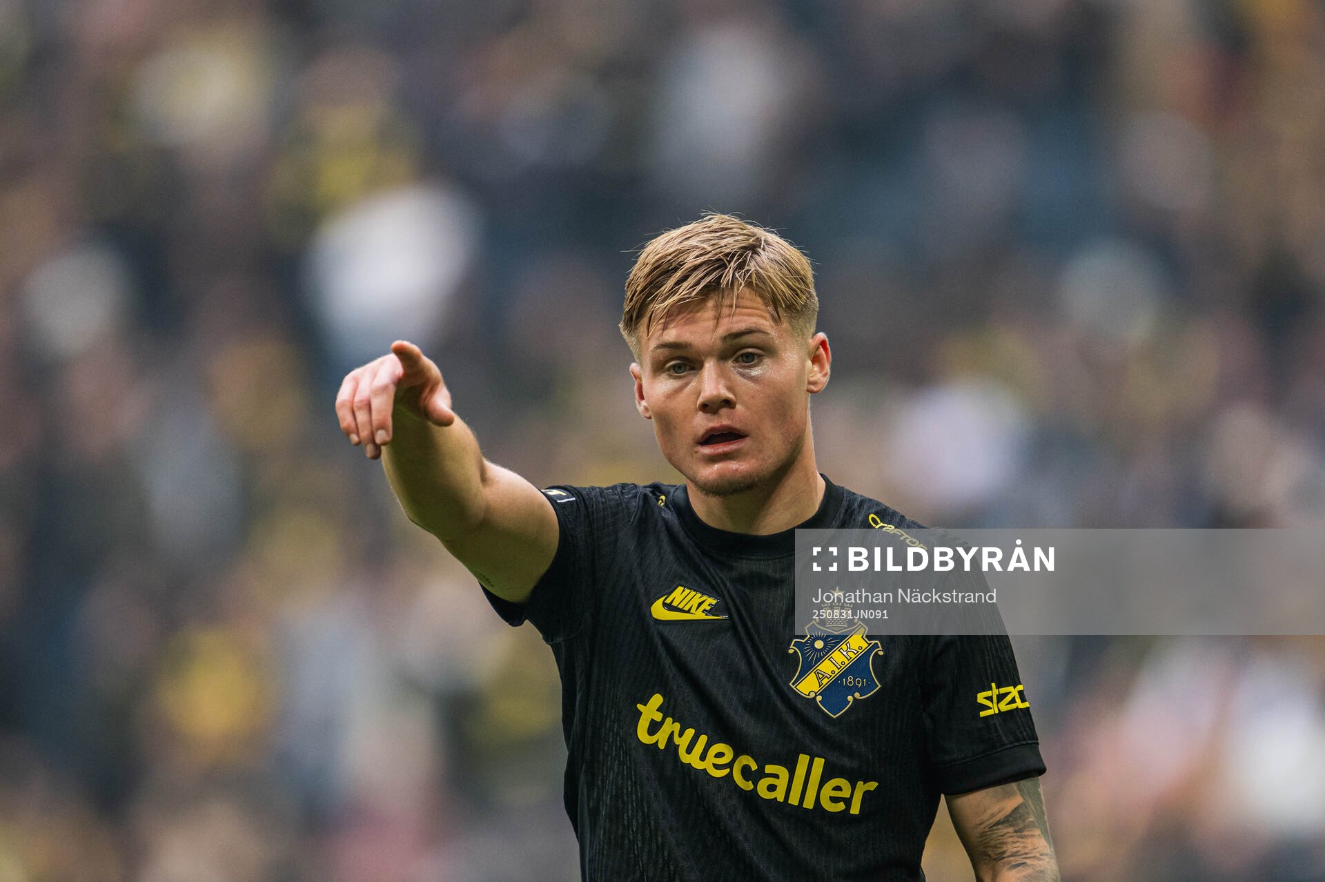 AIKs Erik Hovden Flataker