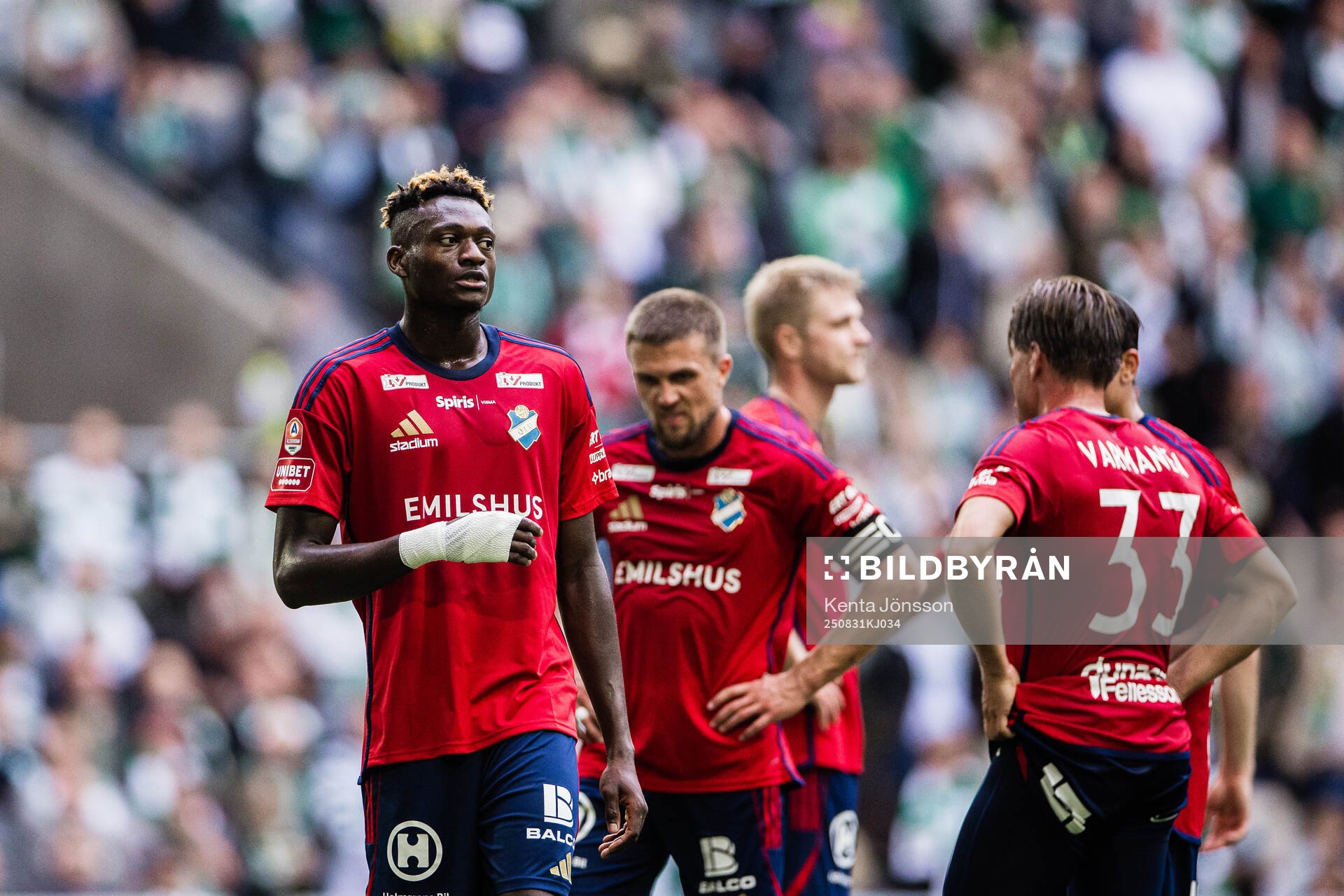 Östers Kingsley Gyamfi deppar