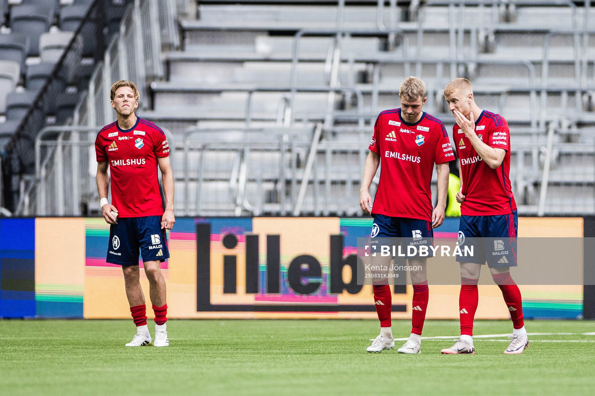 Östers Noah Söderberg, Magnus Christensen och Daniel Ask