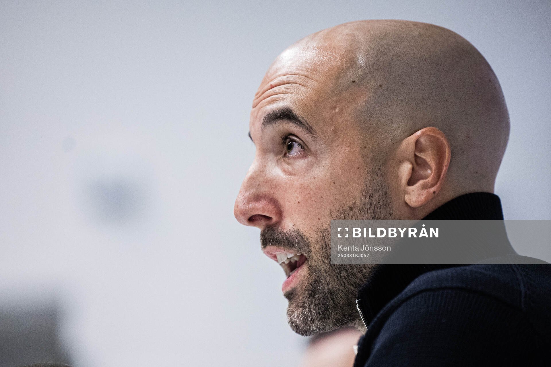 Östers tränare Martin Foyston