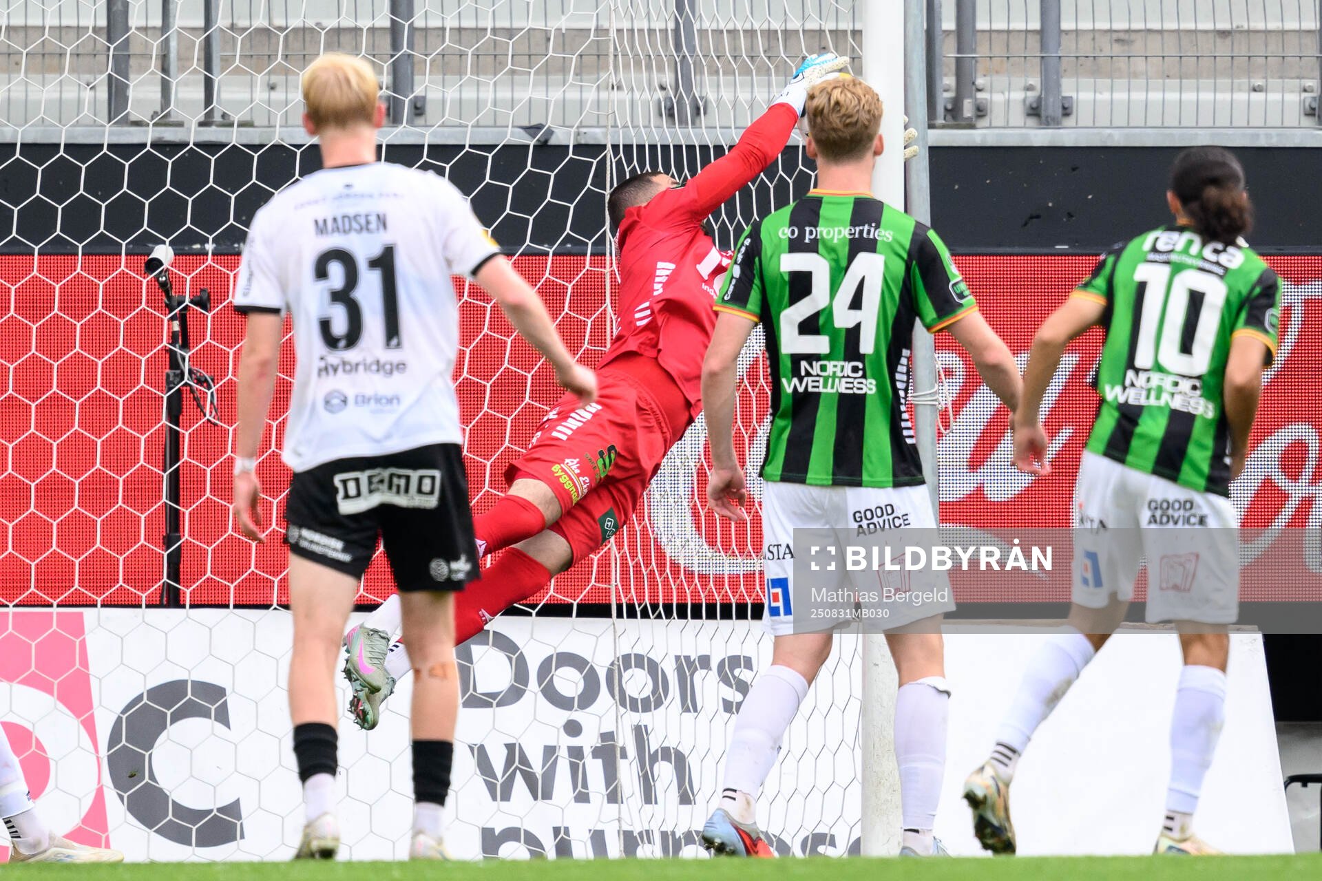GAIS målvakt Mergim Krasniqi