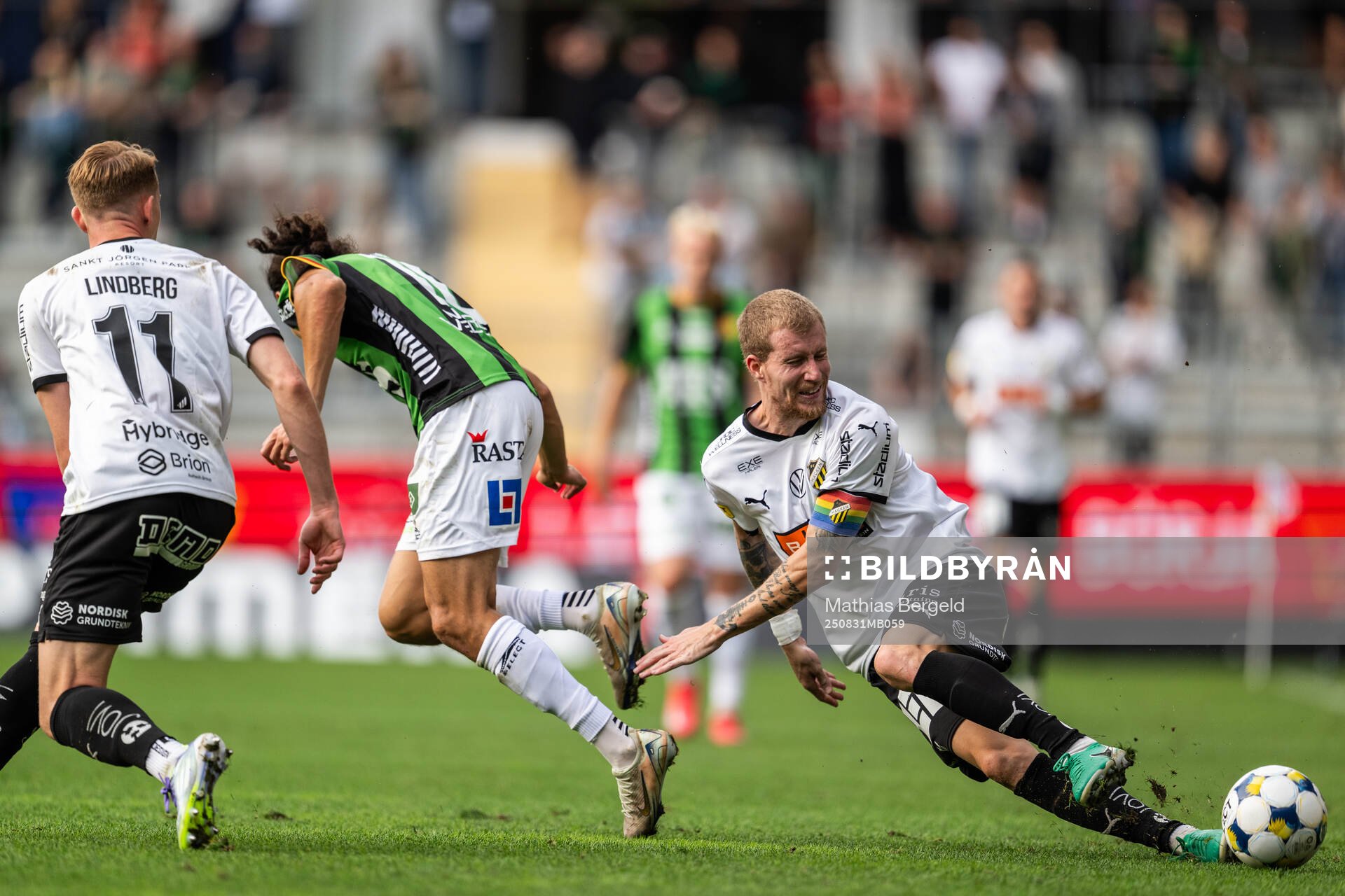 GAIS Amin Boudri och Häckens Simon Gustafson
