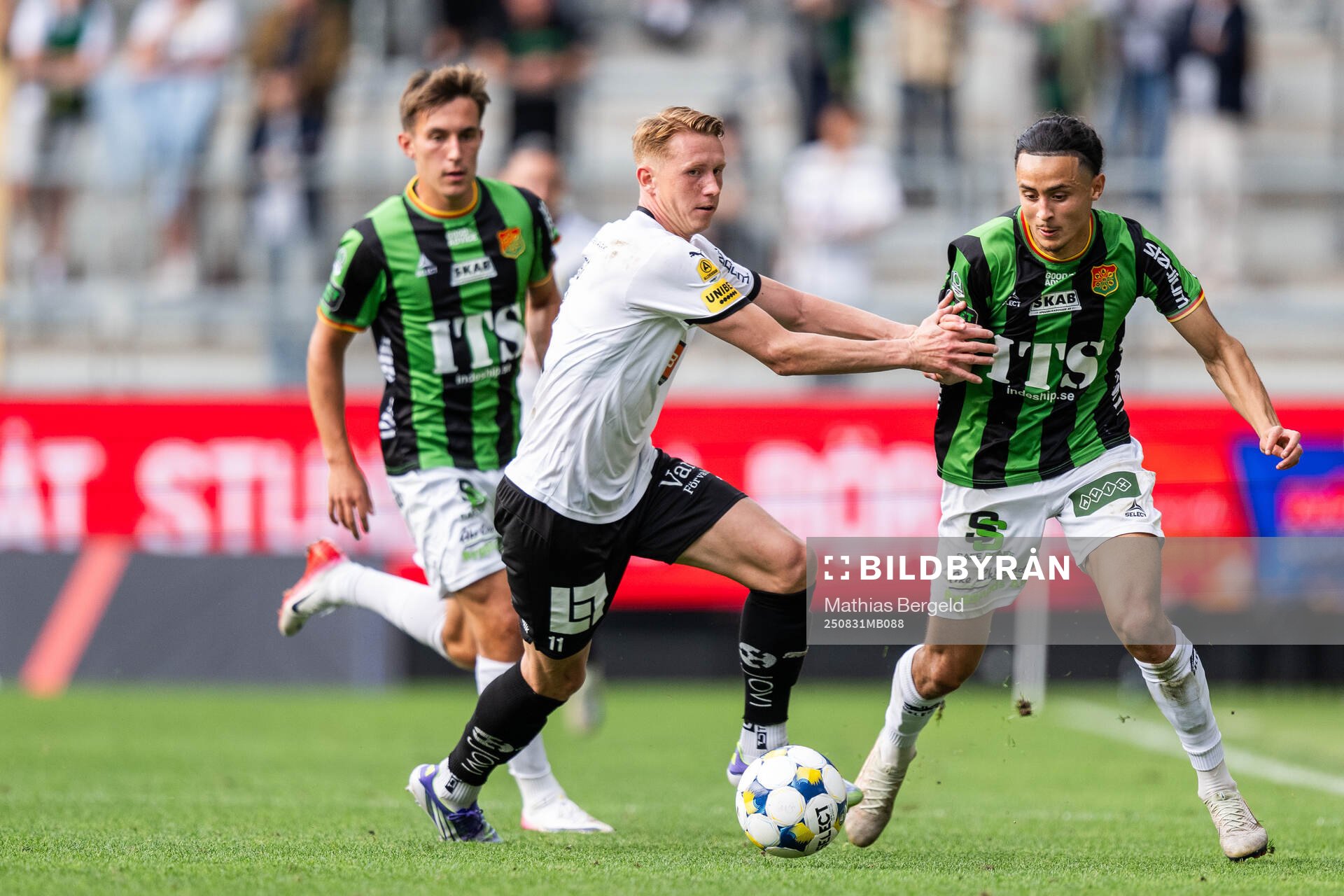 Häckens Julius Lindberg och GAIS Amin Boudri