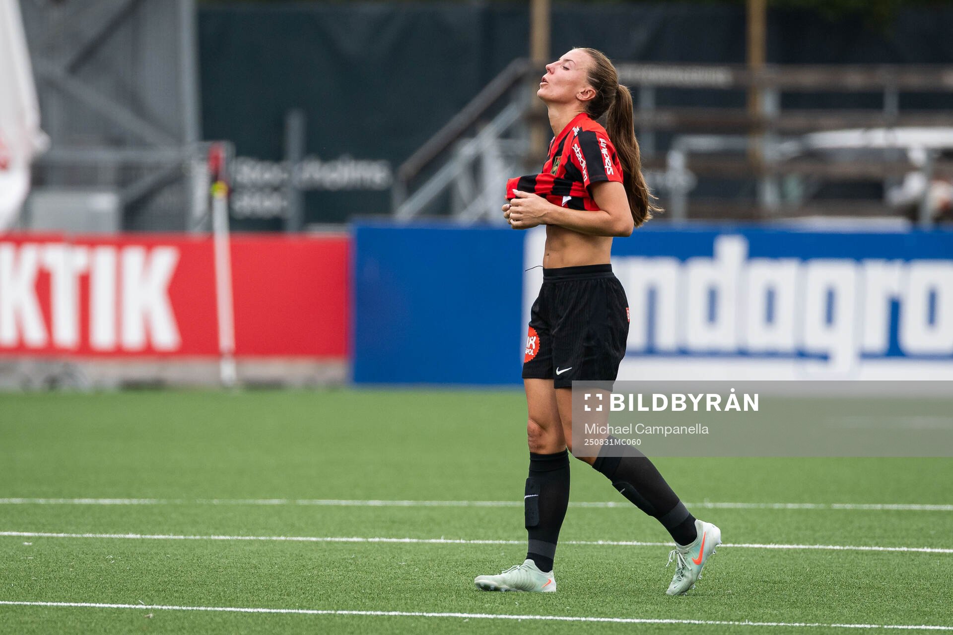 Brommapojkarnas Louise Lillbäck deppar