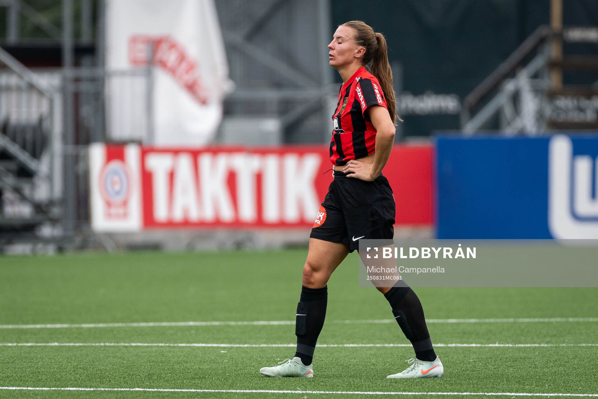 Brommapojkarnas Louise Lillbäck deppar