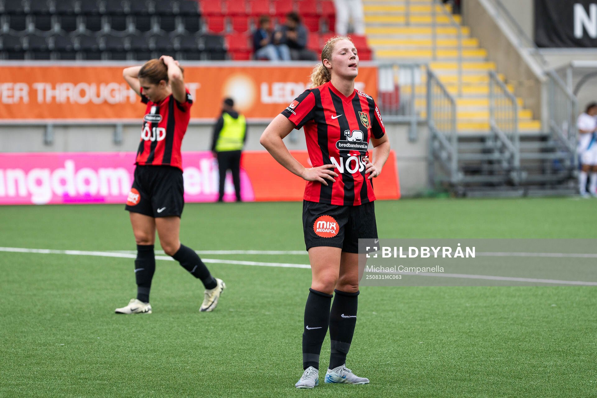 Brommapojkarnas Julia Laukström deppar