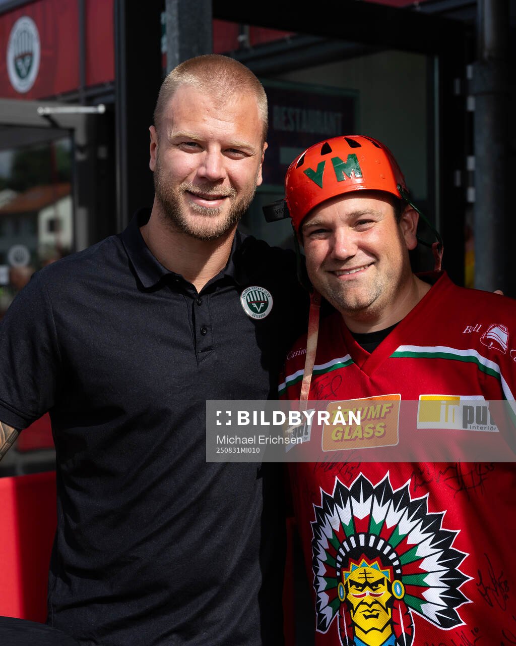 Christian Folin of Frölunda and social media profile