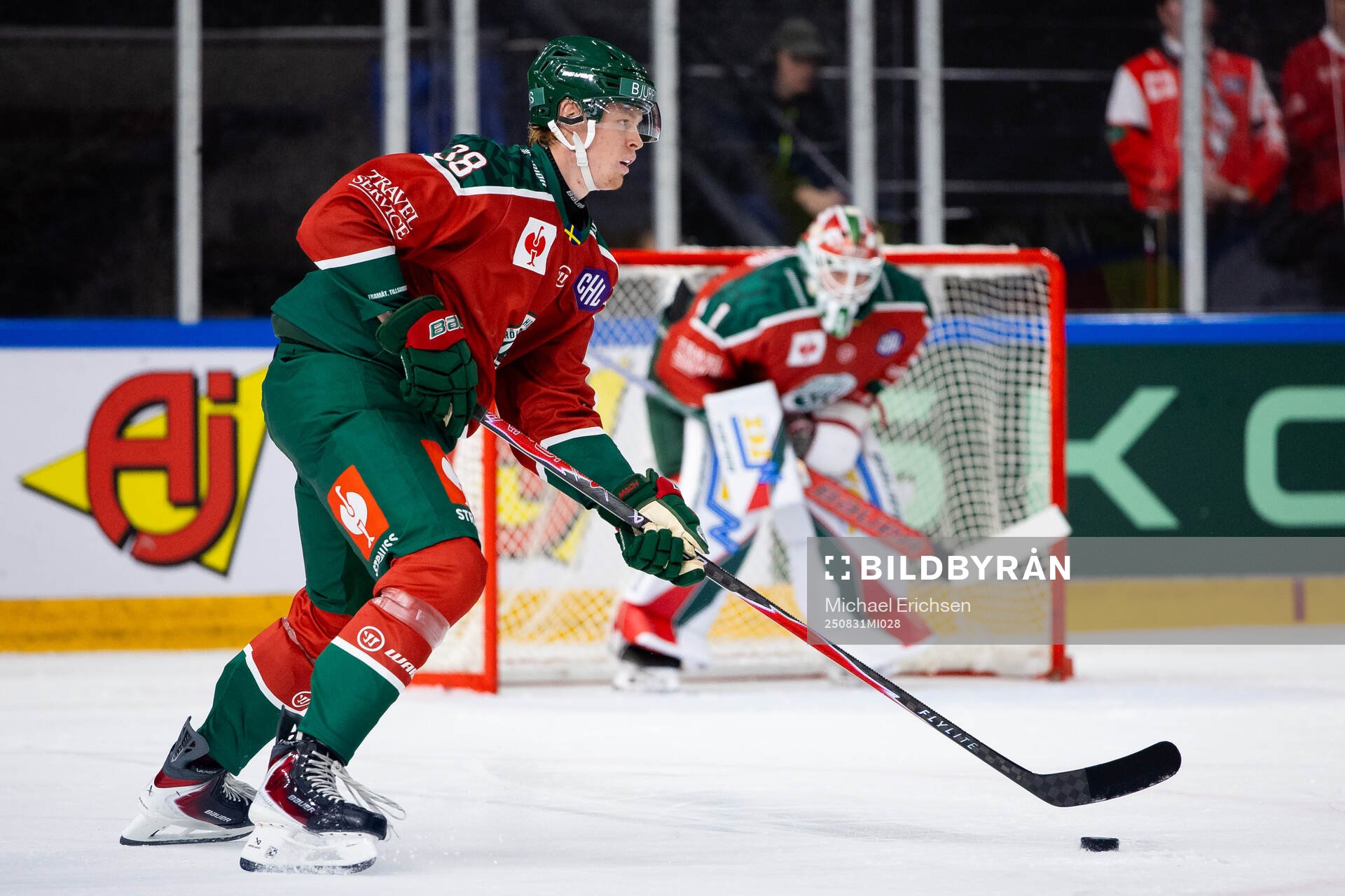 Oskar Wahlberg of Frölunda