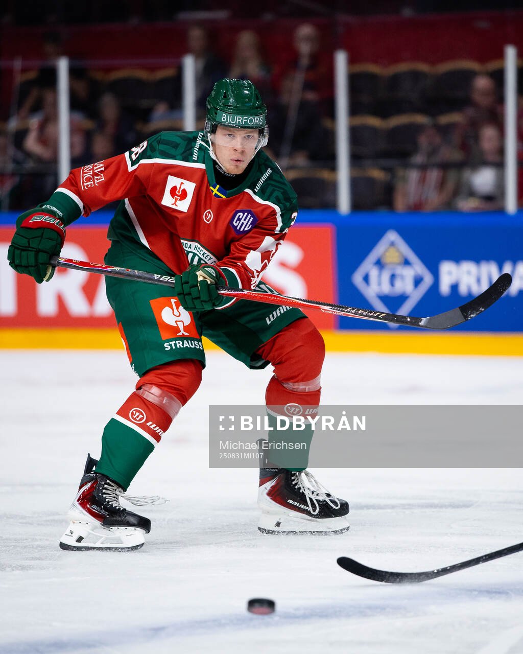 Oskar Wahlberg of Frölunda