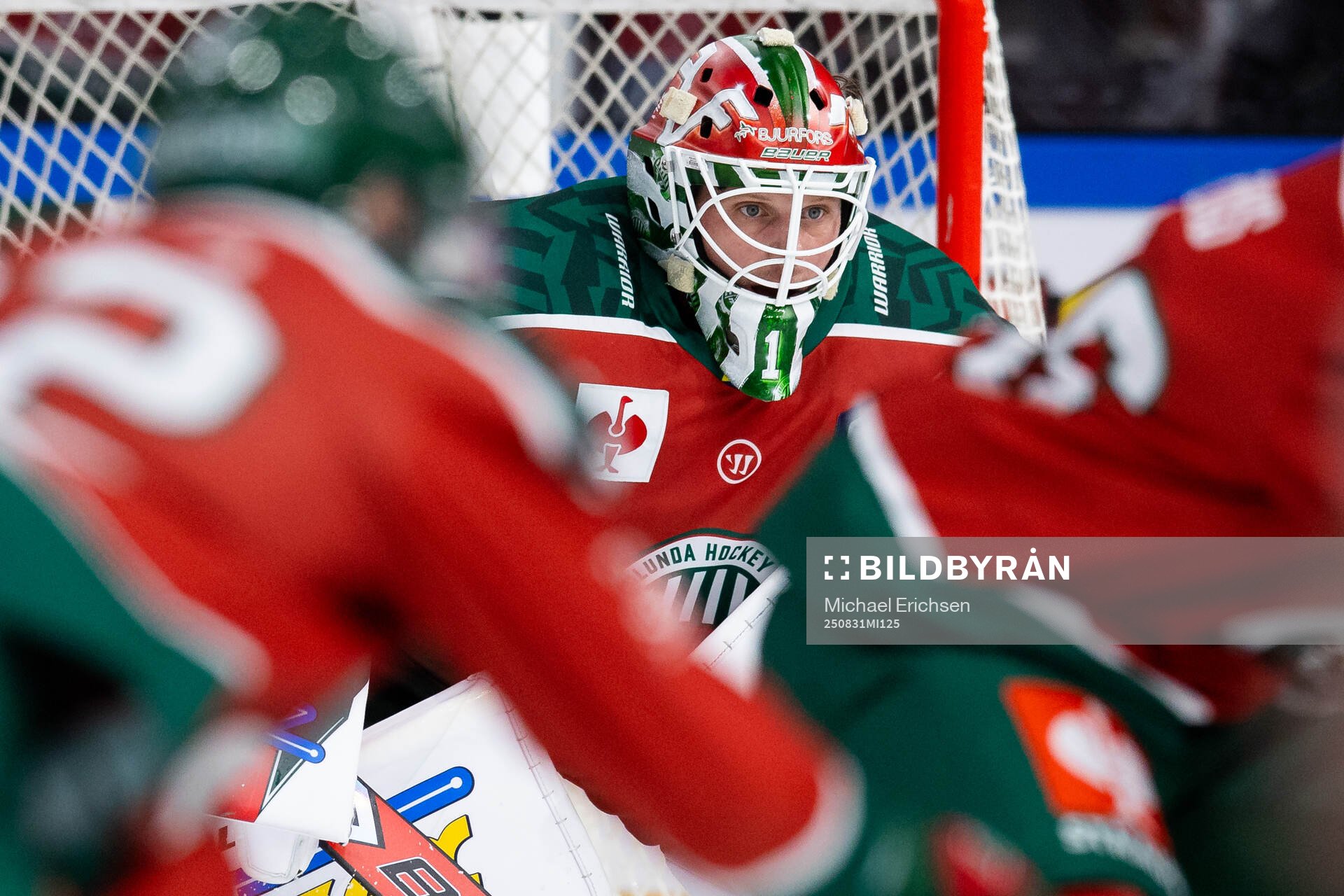 Goaltender Lars Johansson of Frölunda