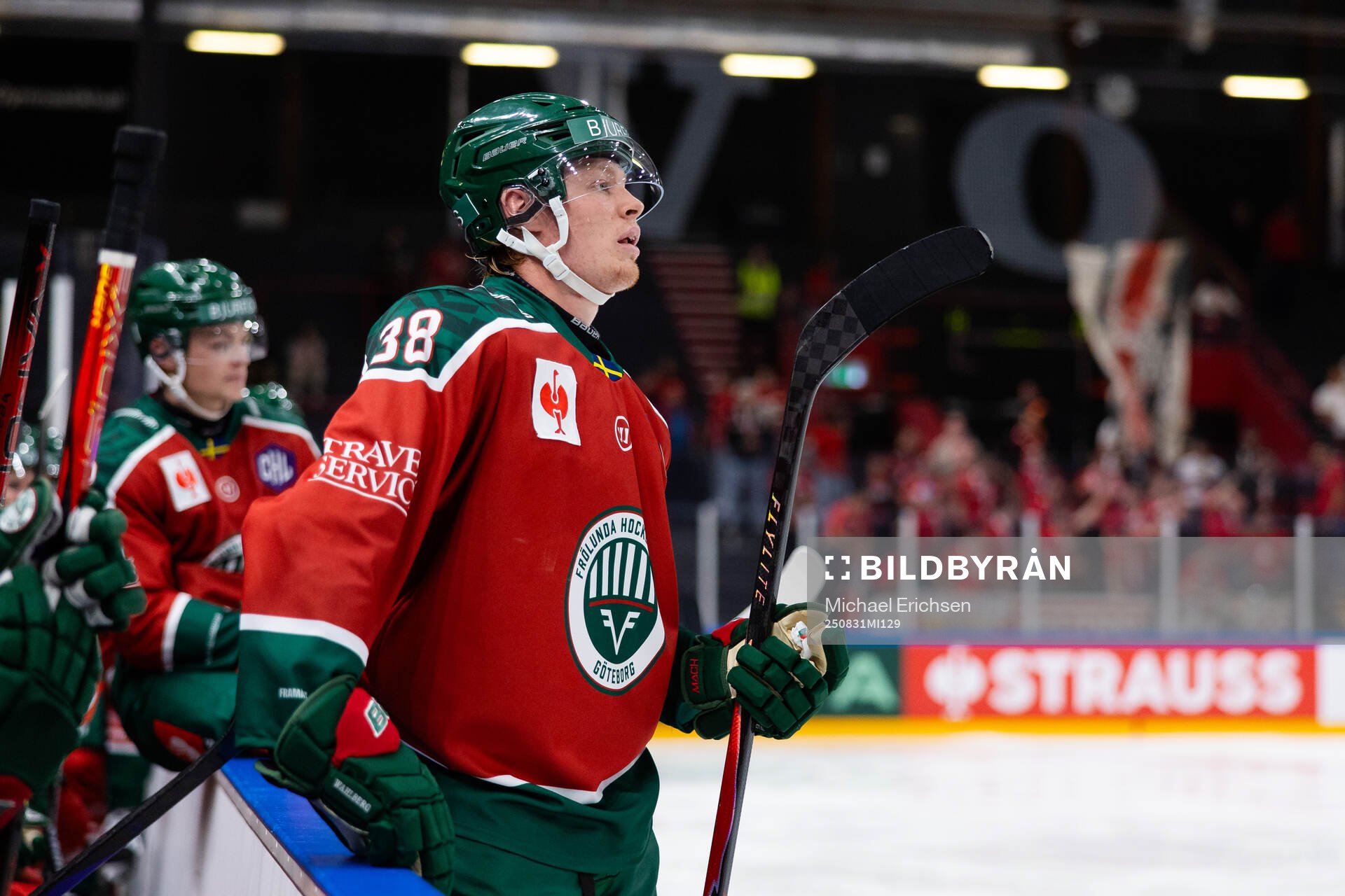 Oskar Wahlberg of Frölunda