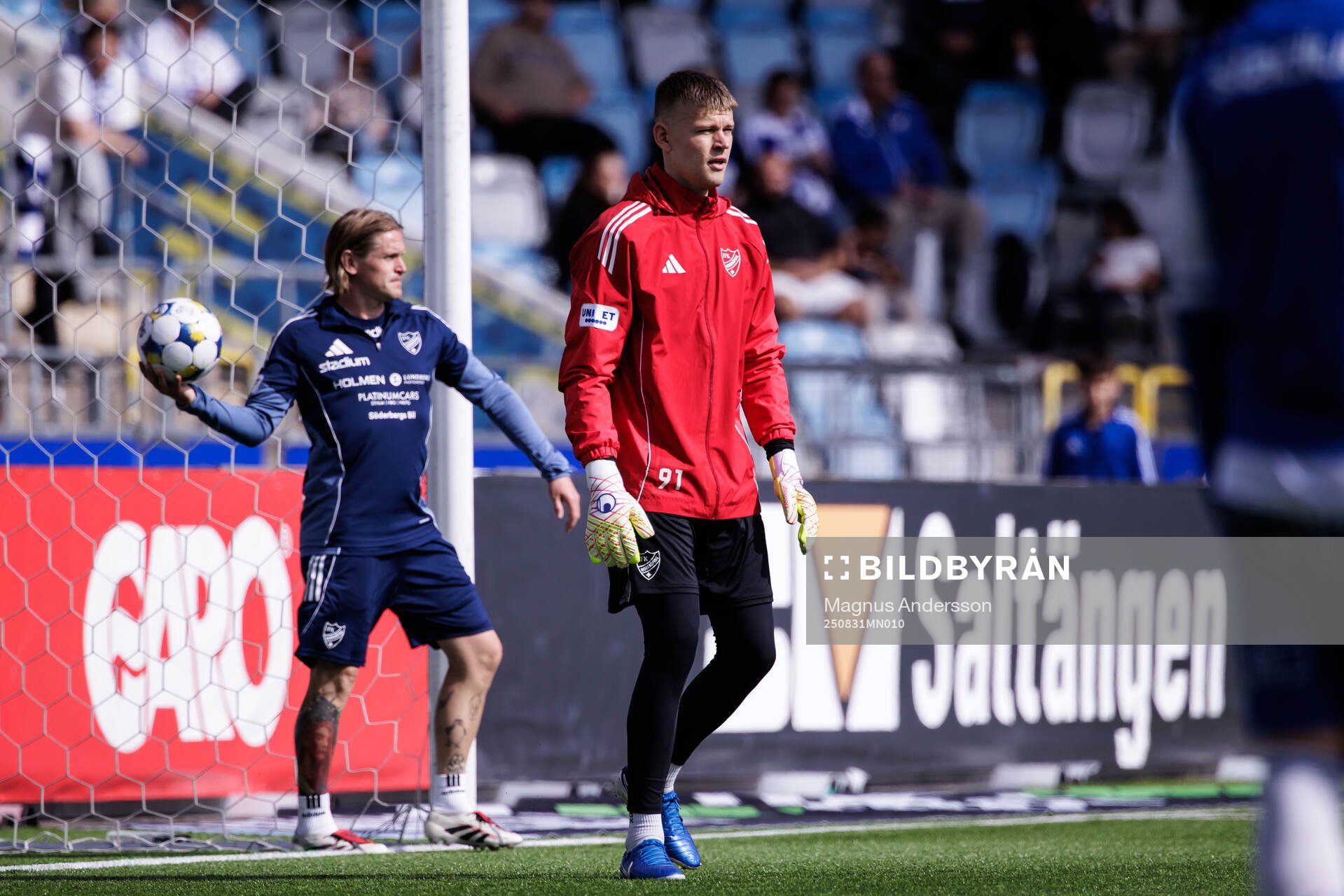 Norrköpings målvakt Christoffer Petersen