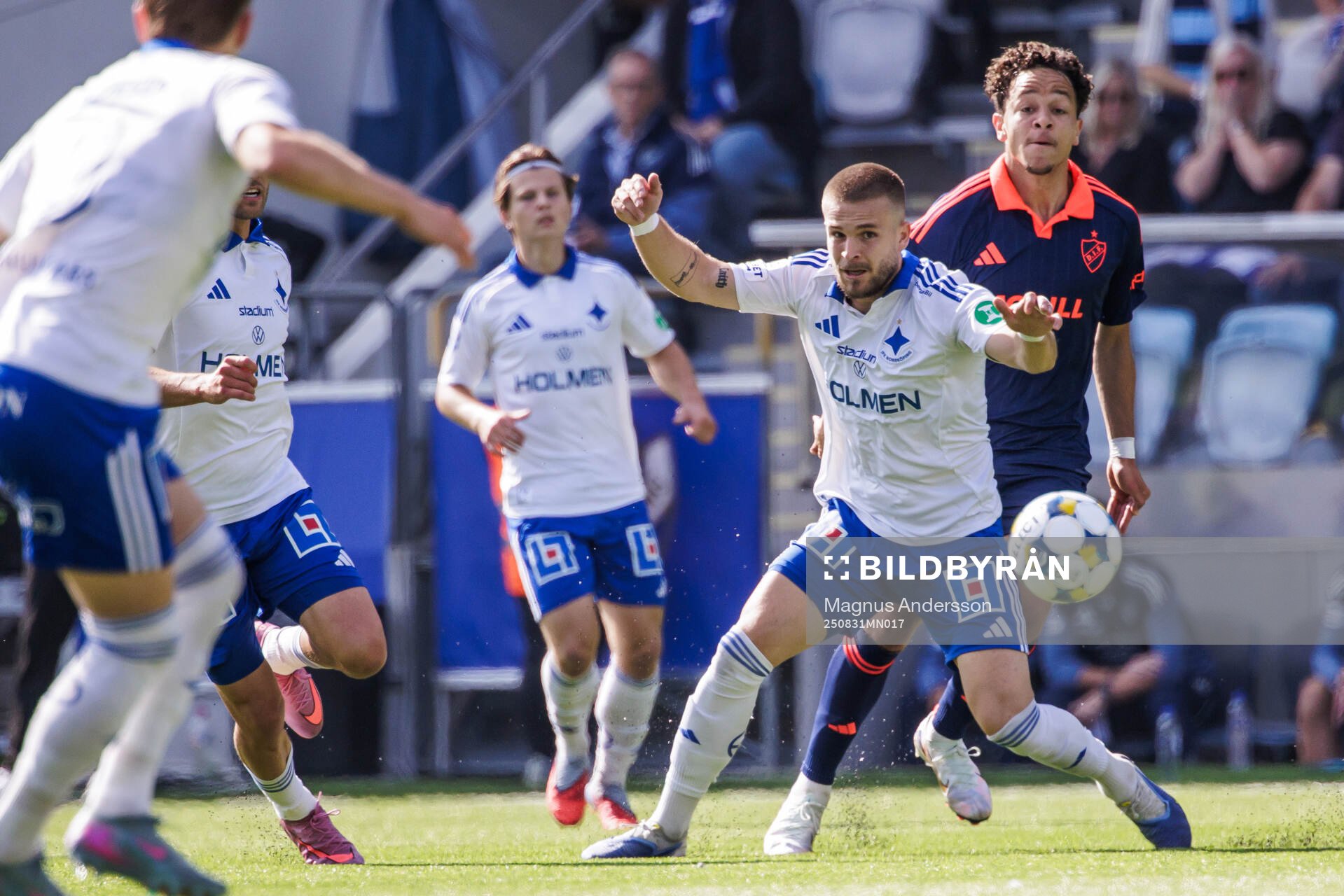IFK Norrköpings Amadeus Sögaard och Djurgårdens Mikael