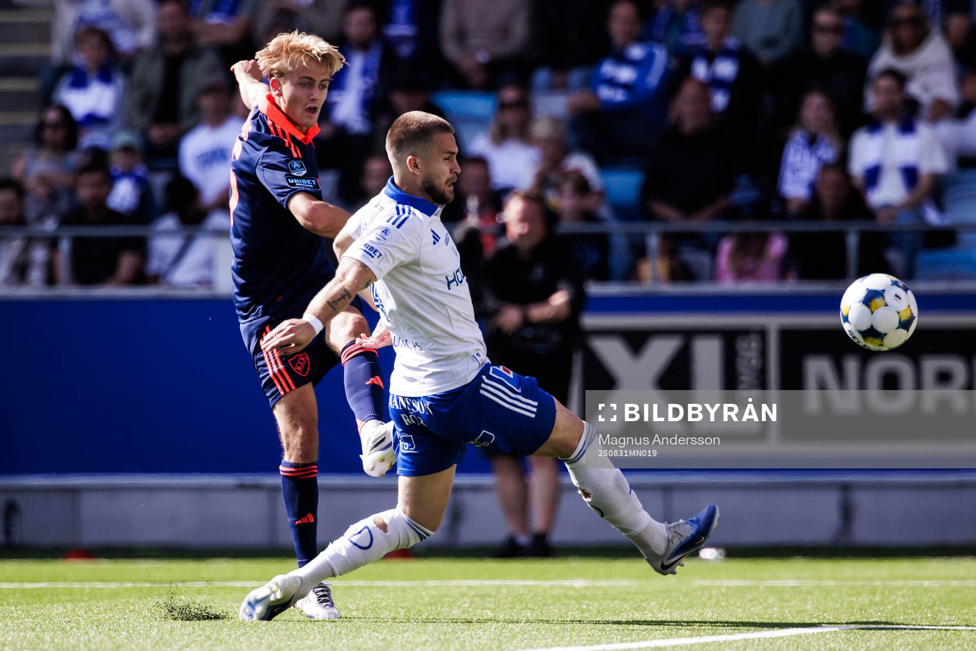 Djurgårdens Oskar Fallenius och IFK Norrköpings Amadeus
