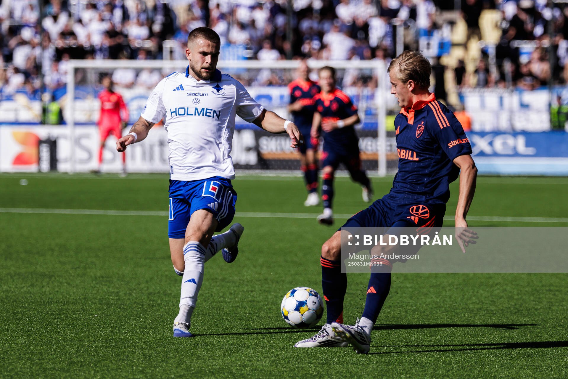 IFK Norrköpings Amadeus Sögaard och Djurgårdens Oskar