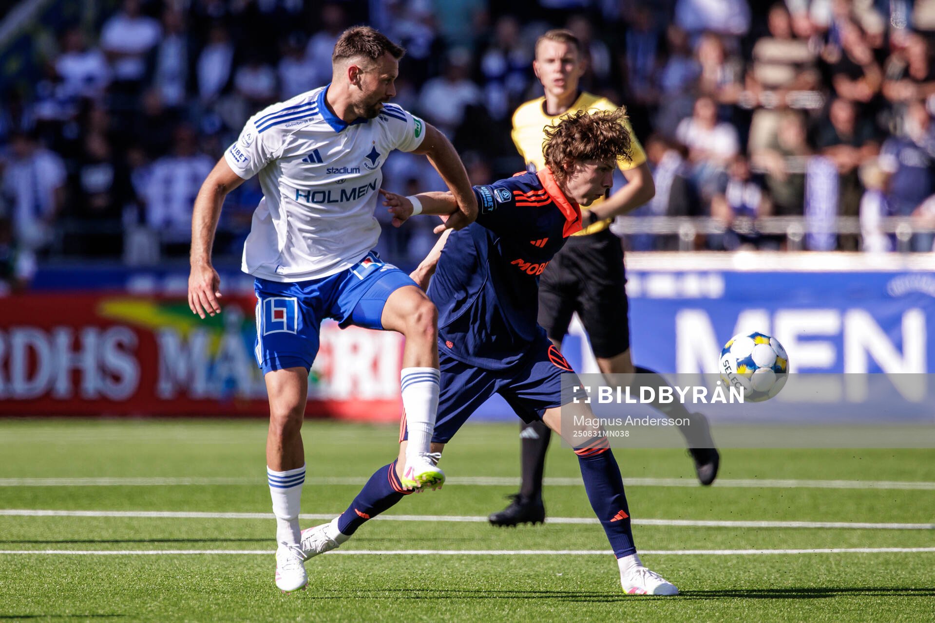 IFK Norrköpings Max Watson och Djurgårdens August Priske