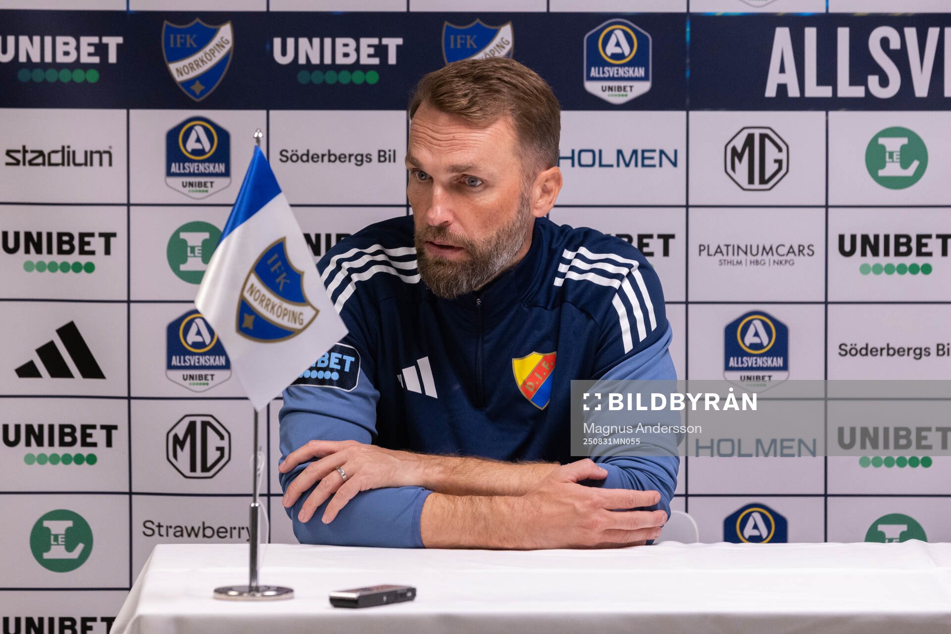 Djurgårdens tränare Jani Honkavaara