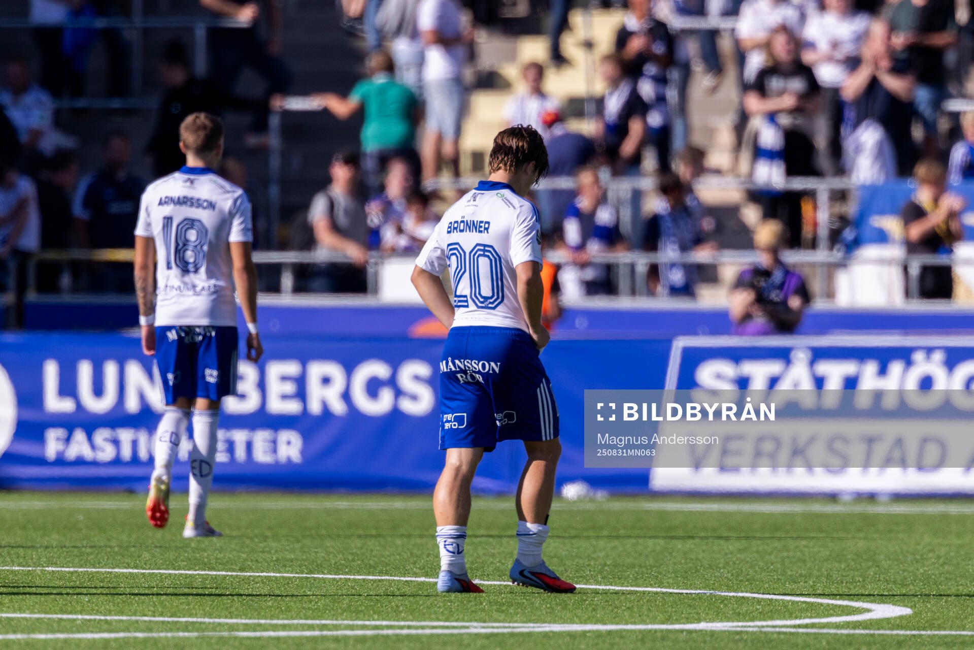 IFK Norrköpings Axel Brönner deppar